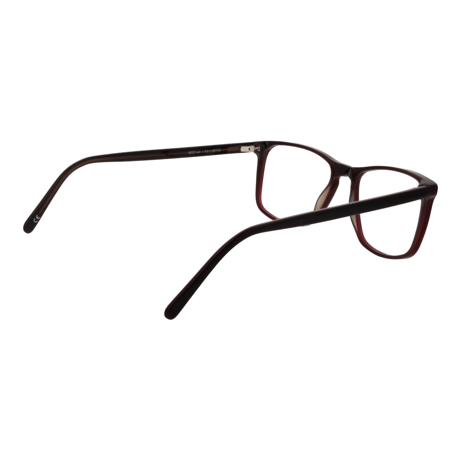 Unisex Burgundy Andy Wolf Optical Frame 4533 C 53