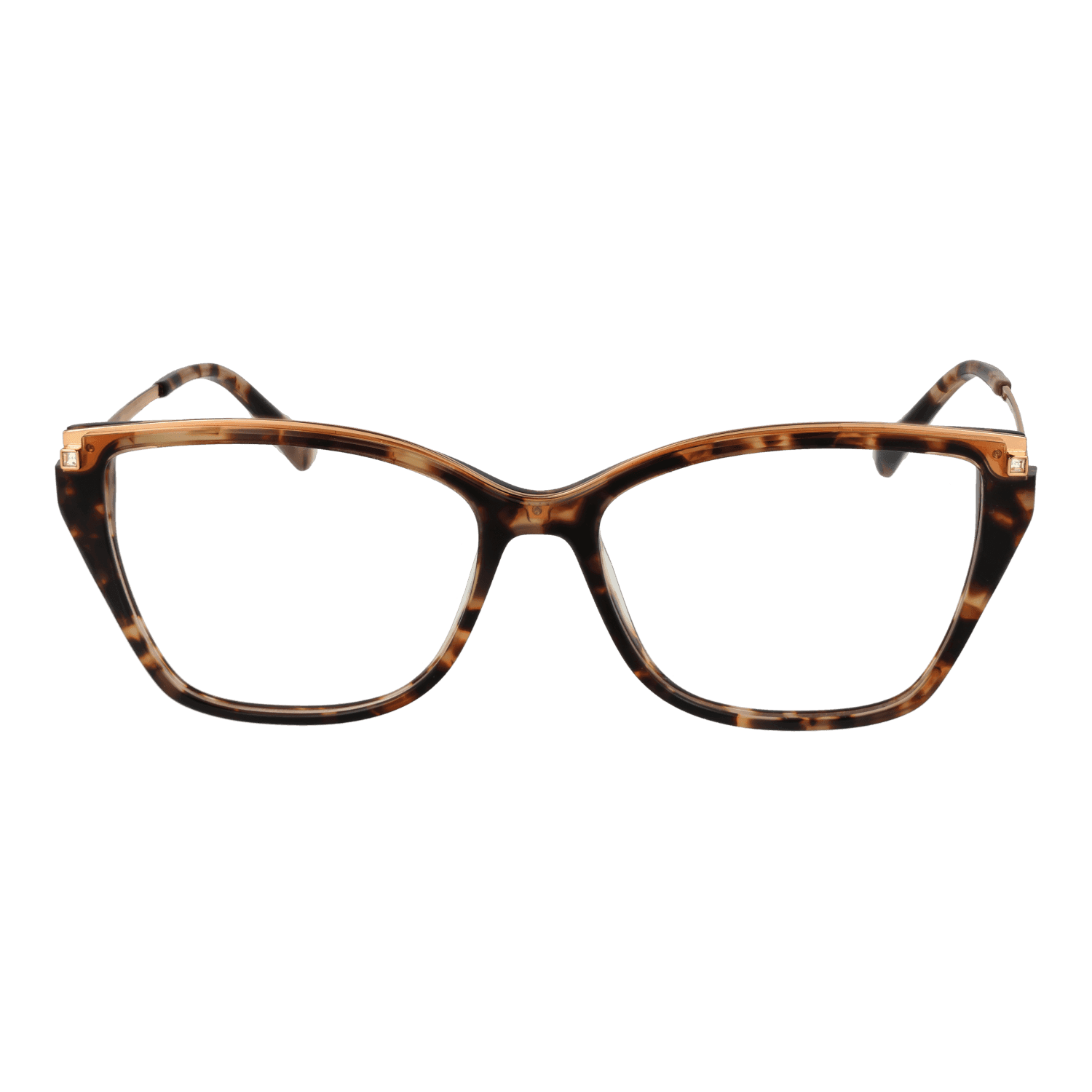 Women Brown Ana Hickmann Optical Frame AH6476 G21 55