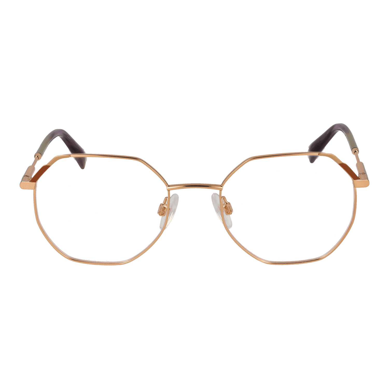 Women Gold Ana Hickmann Optical Frame HI1191 01A 50