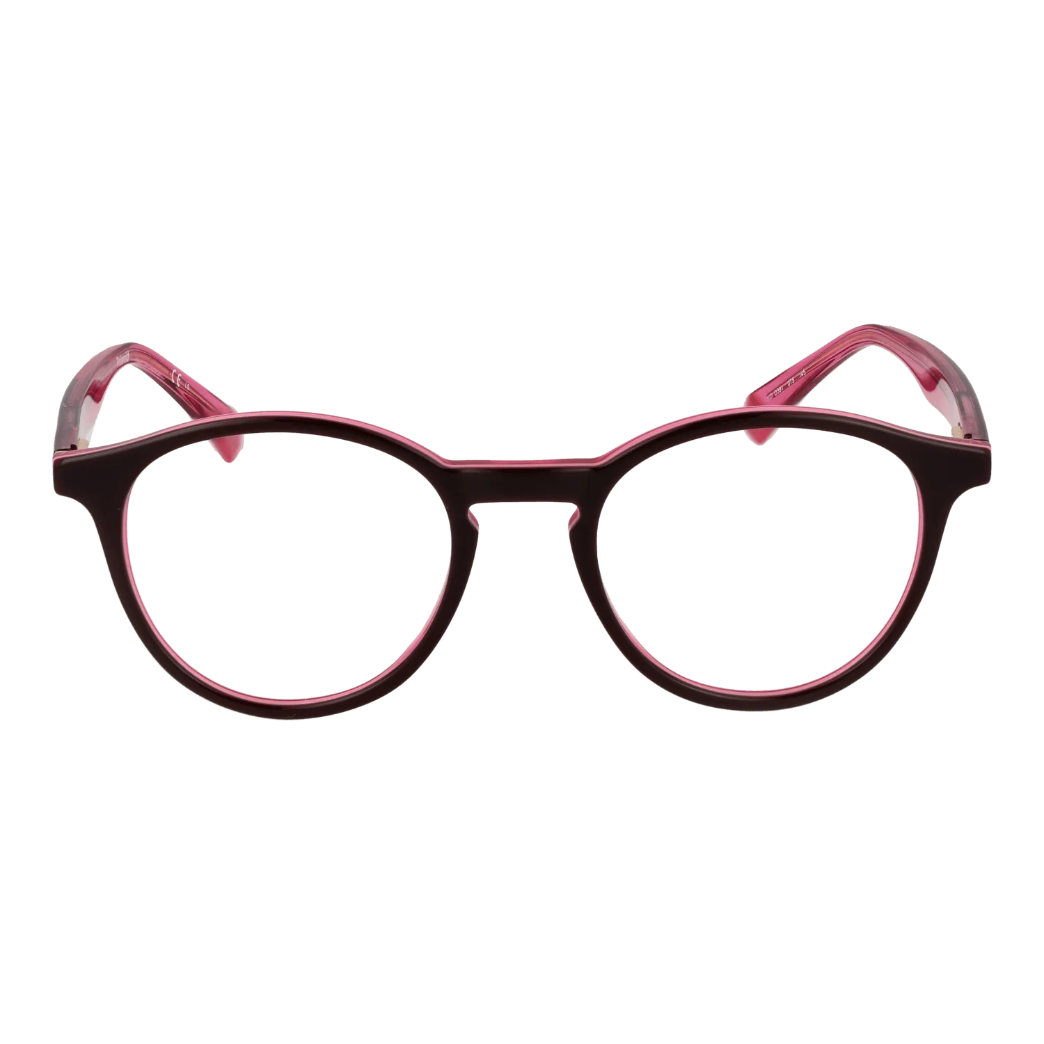 Unisex Burgundy Polaroid Optical Frame PLD D391 0T519 48