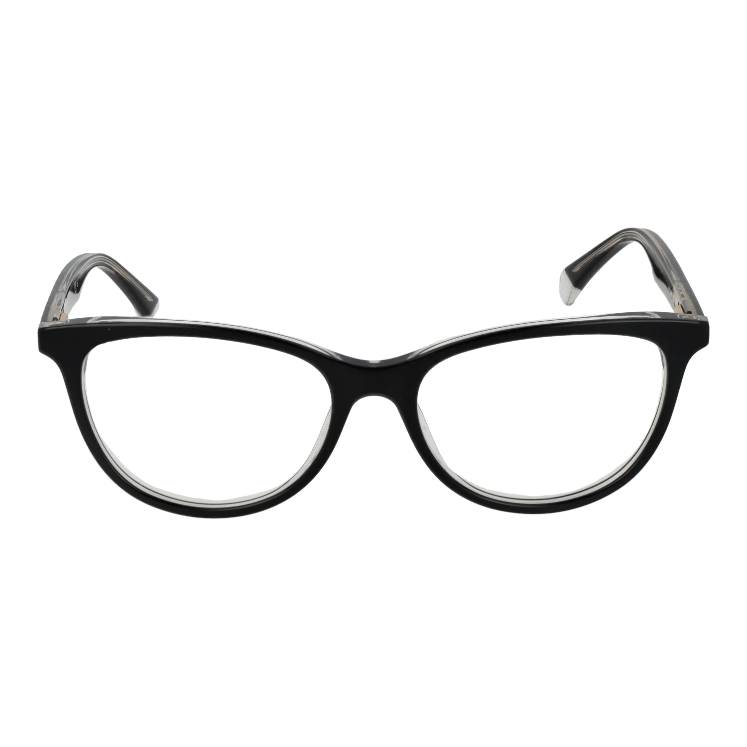 Women Black Polaroid Optical Frame PLD D395 7C5 51