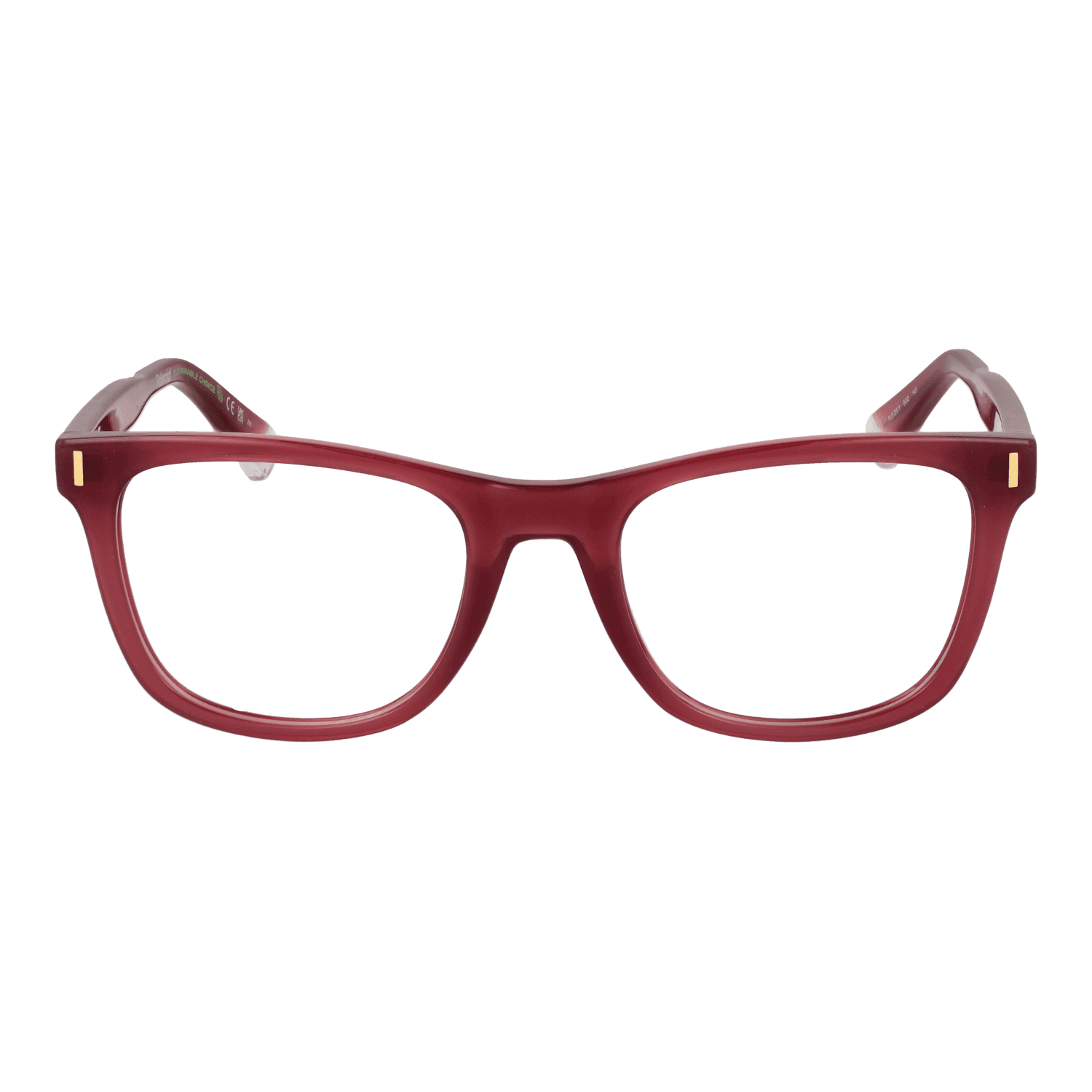 Women Red Polaroid Optical Frame PLD D511 8CQ 51