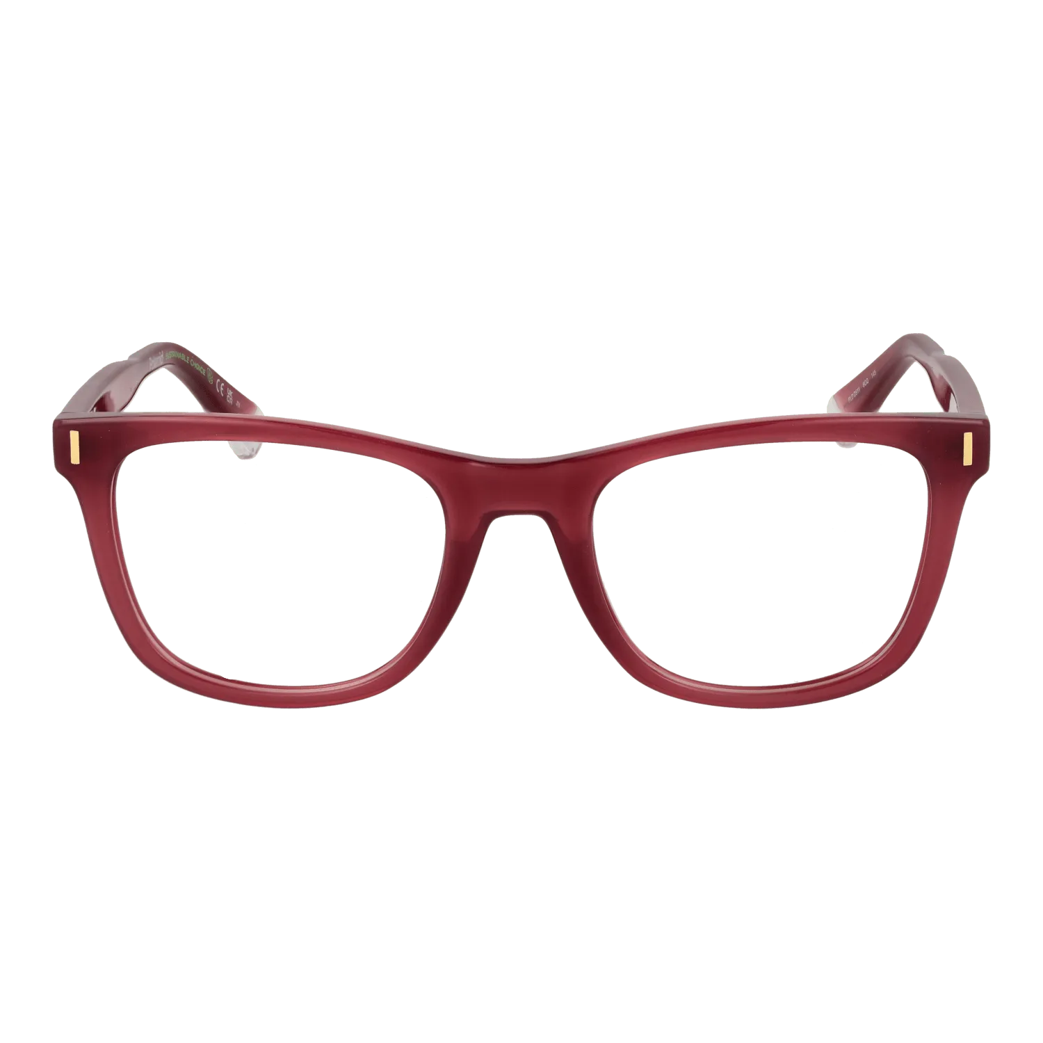 Women Red Polaroid Optical Frame PLD D511 8CQ 51