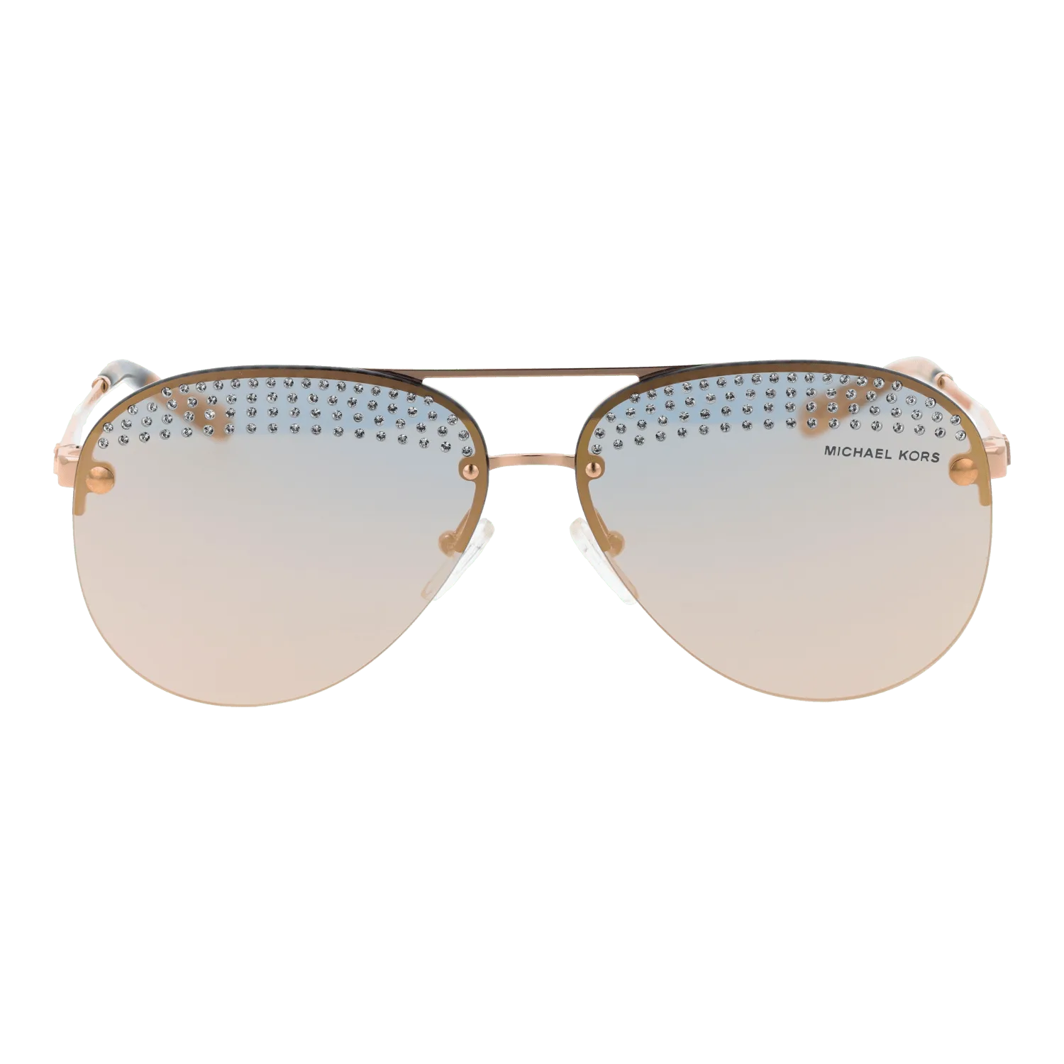 Unisex Rose Gold Michael Kors Sunglasses 0MK1135B 11084Z 59