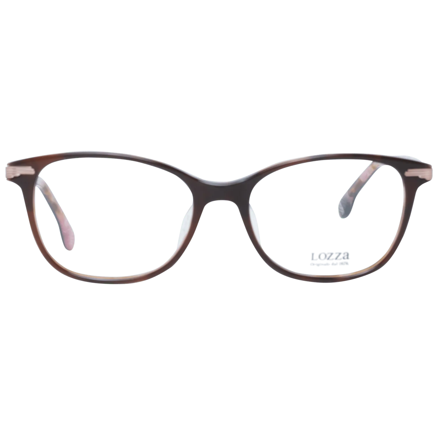 Women Brown Lozza Optical Frame VL4106 0AT6 50