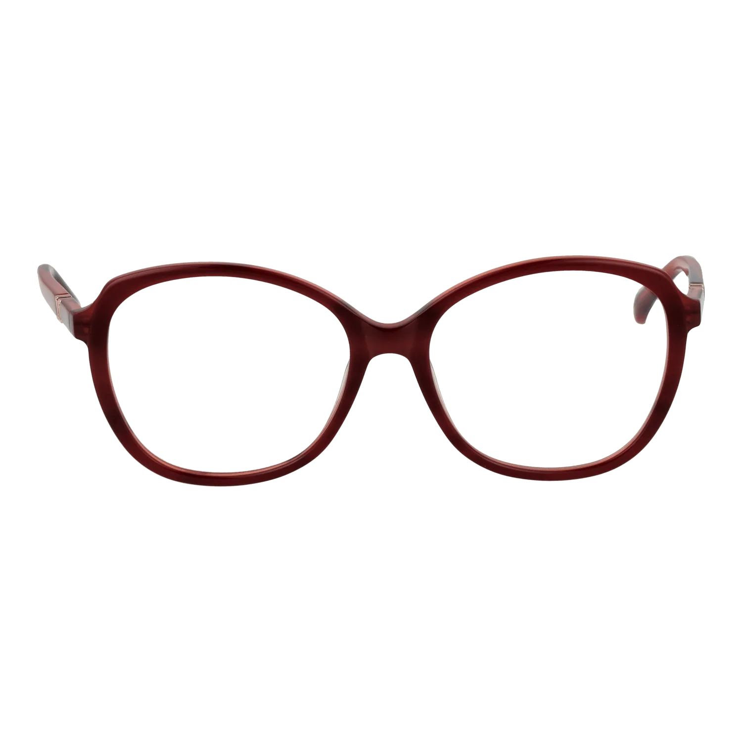 Women Burgundy Max Mara Optical Frame MM5052 071 57