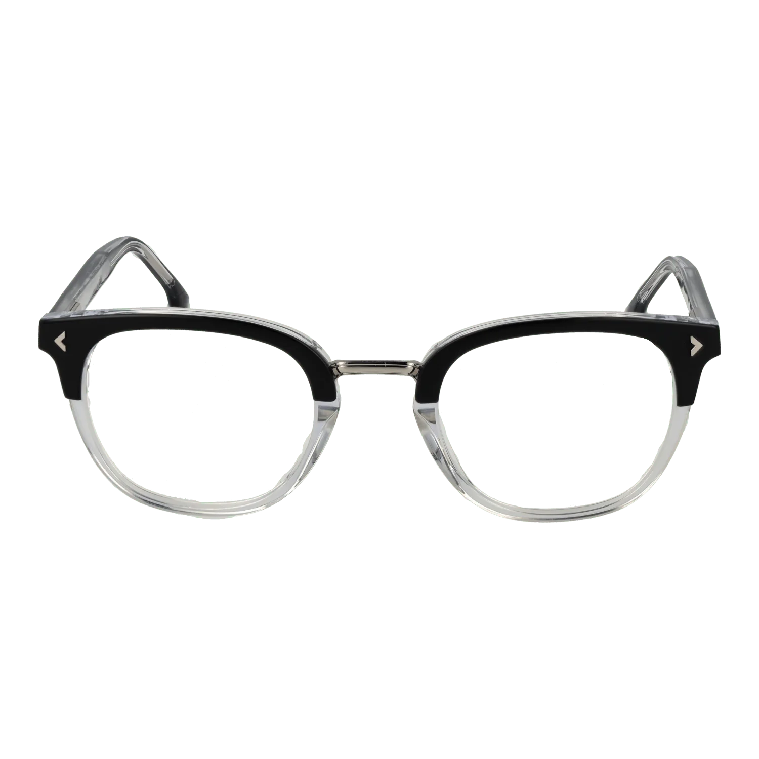 Unisex Black Lozza Optical Frame VL4309 09W1 49