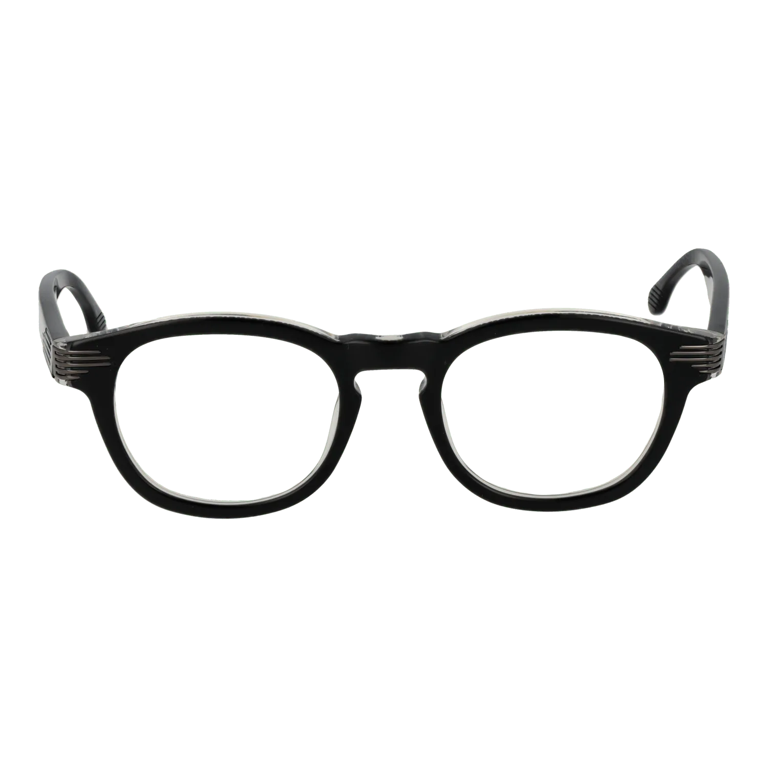 Unisex Black Lozza Optical Frame VL4104 0AL7 48