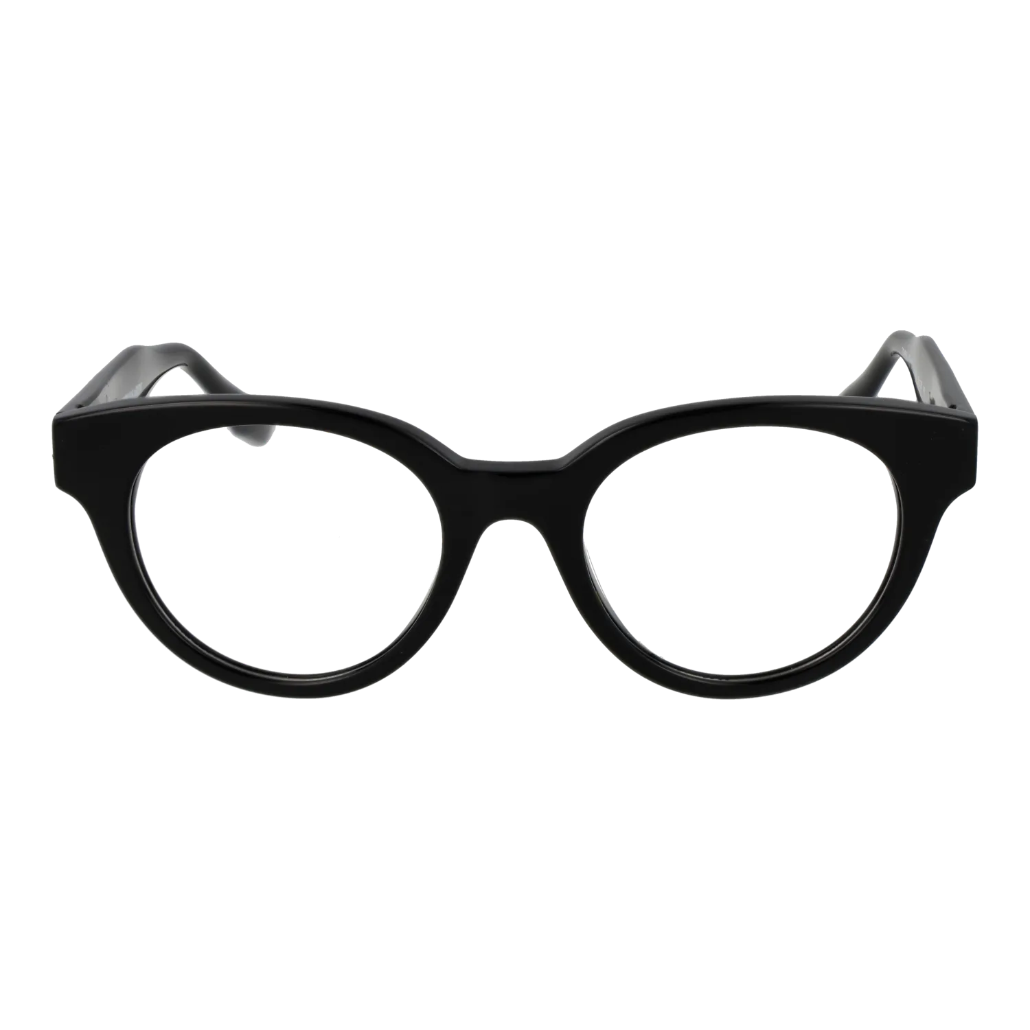Unisex Black Trussardi Optical Frame TSU6051 A01 50