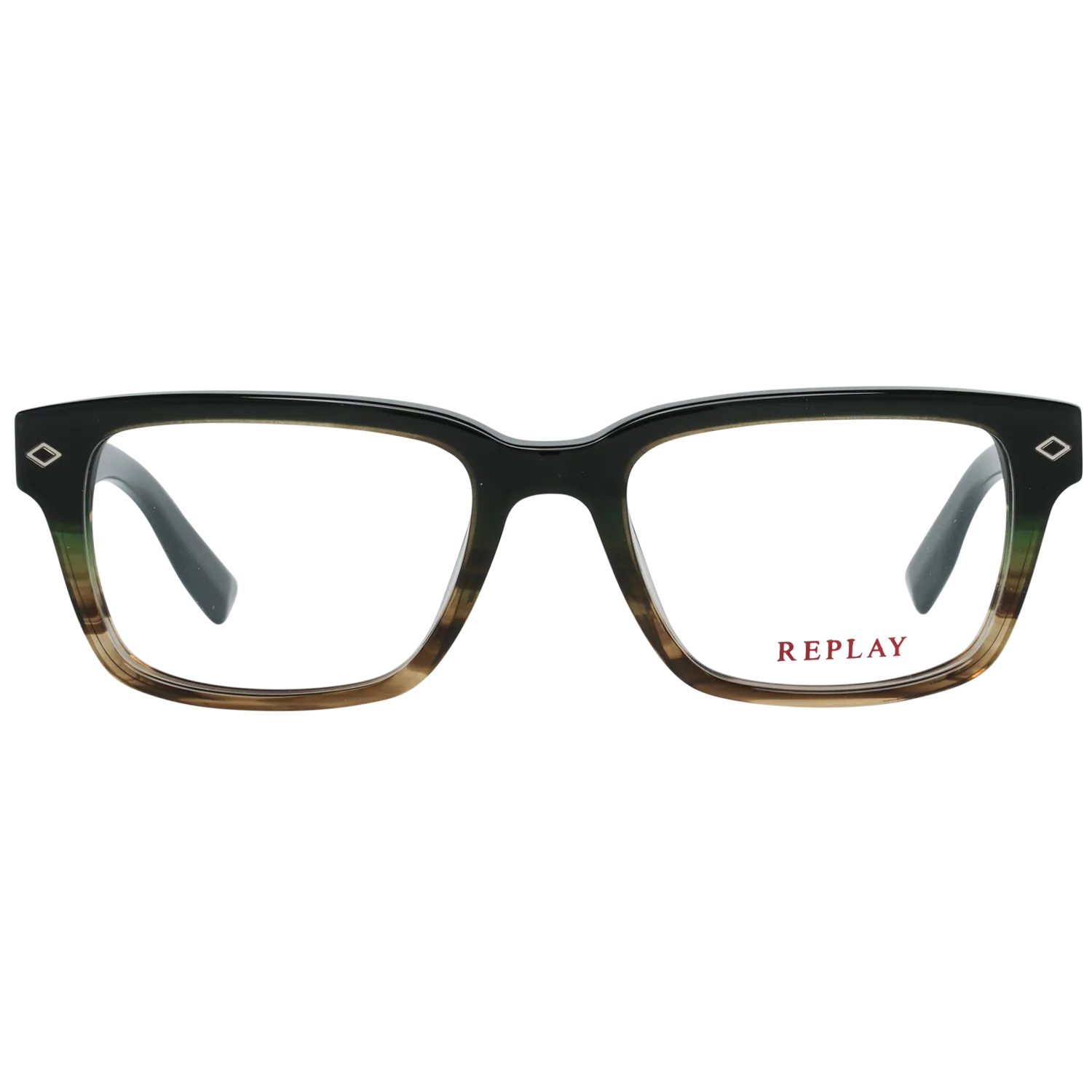 Men Brown Replay Optical Frame RY125 V03N 52