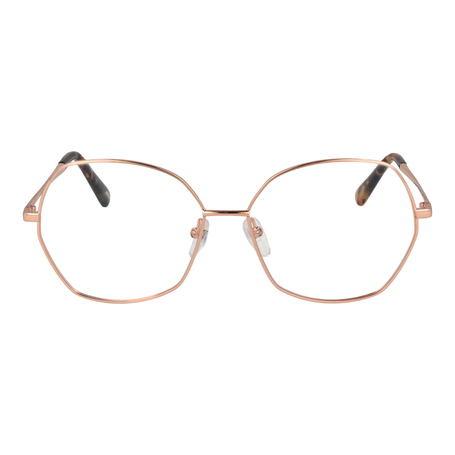 Women Rose Gold Web Optical Frame WE5366 033 58