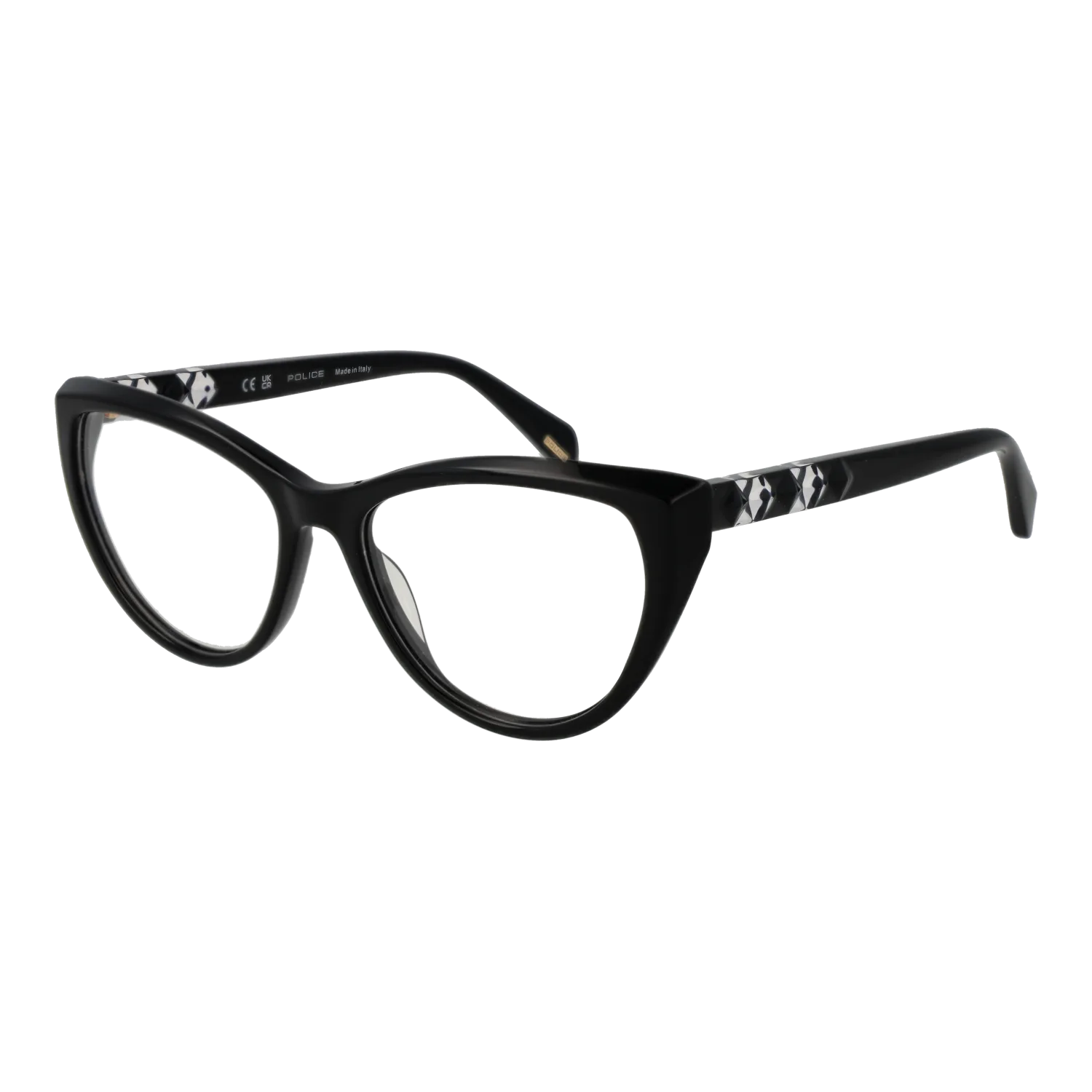 Police VPLL31M530700 optical frames side view