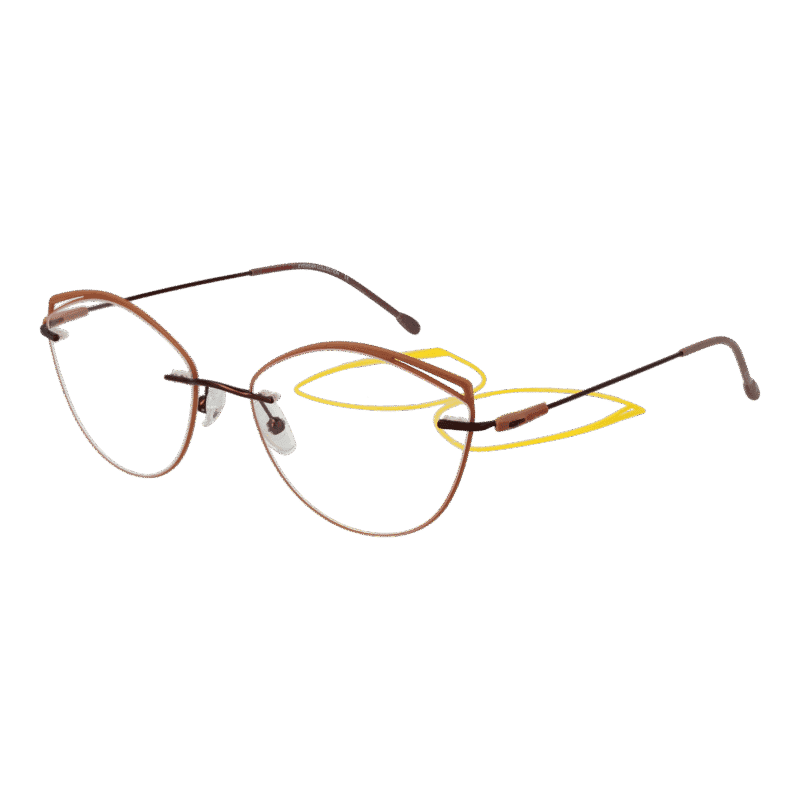 Funky Buddha FBD1004 55003 optical frames side view