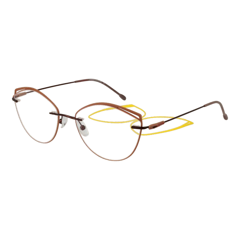 Funky Buddha FBD1004 55003 optical frames side view