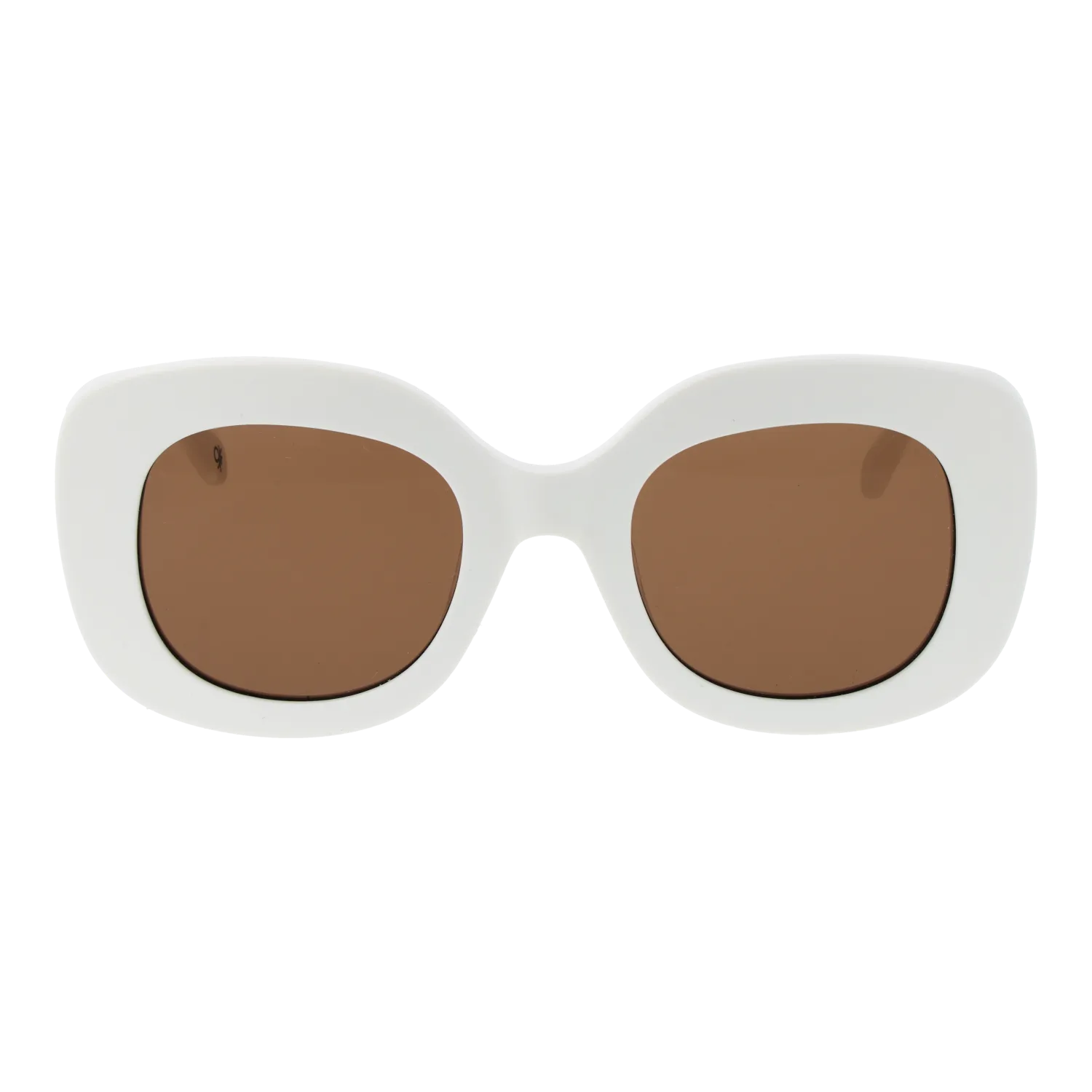 Benetton BE5067 51813 front view with Brown lenses