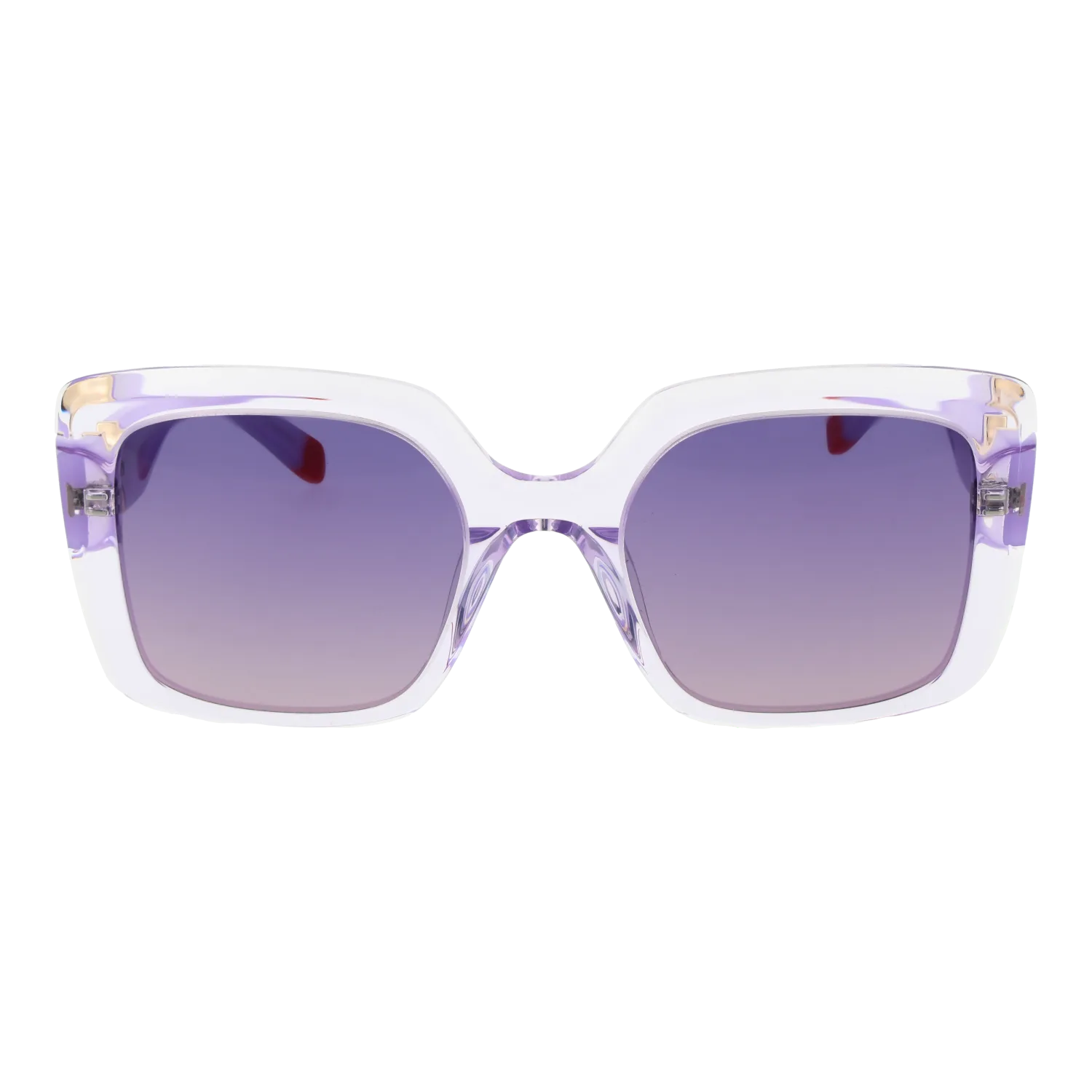 Benetton BE5080 53738 front view with Purple lenses