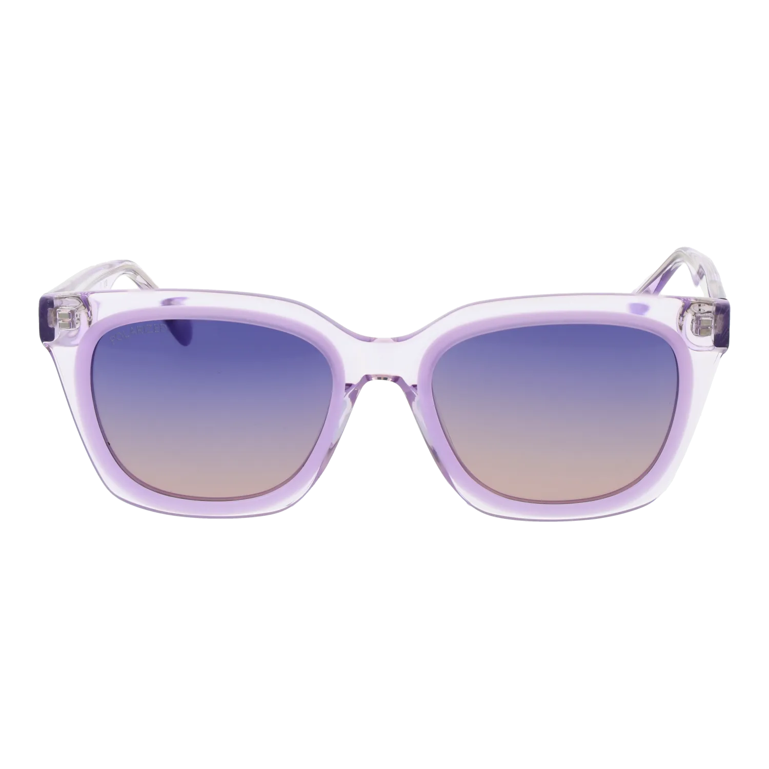 Benetton BE5086 52738 front view with Purple lenses