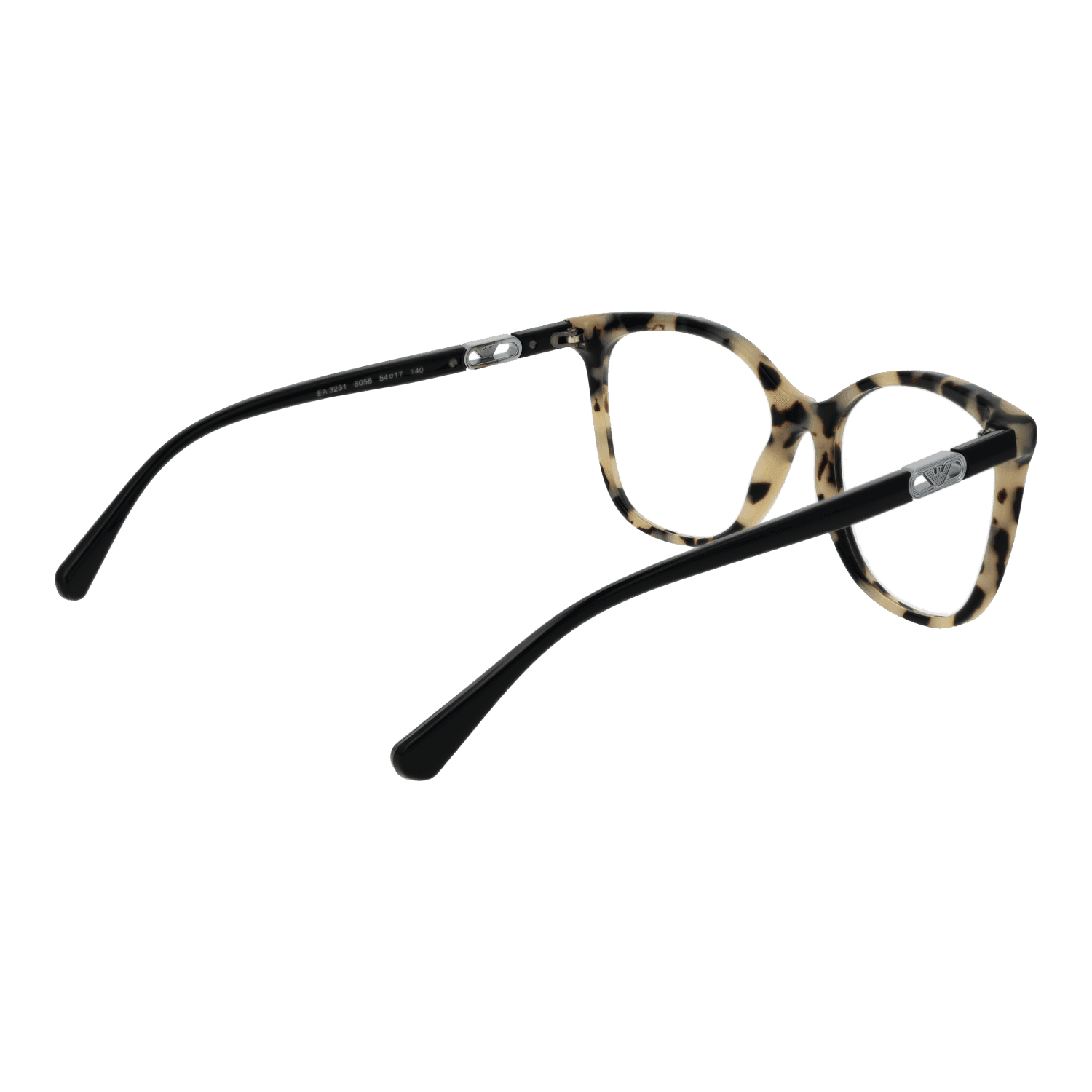 Emporio Armani 0EA3231 546058 rear view showing hinges