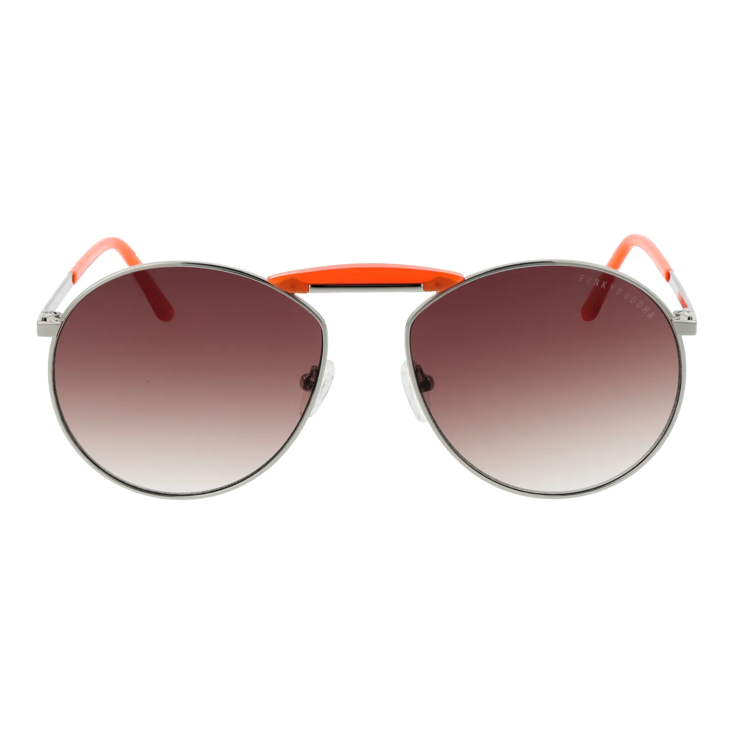 Funky Buddha FBS2024 57002 front view with Brown lenses