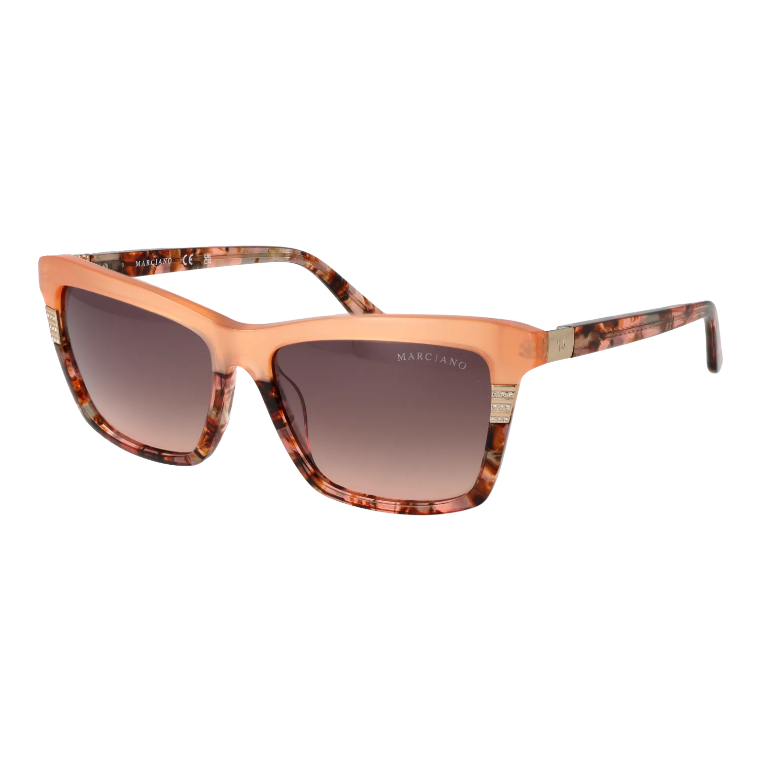 Marciano by Guess GM00010 5744F sunglasses side view