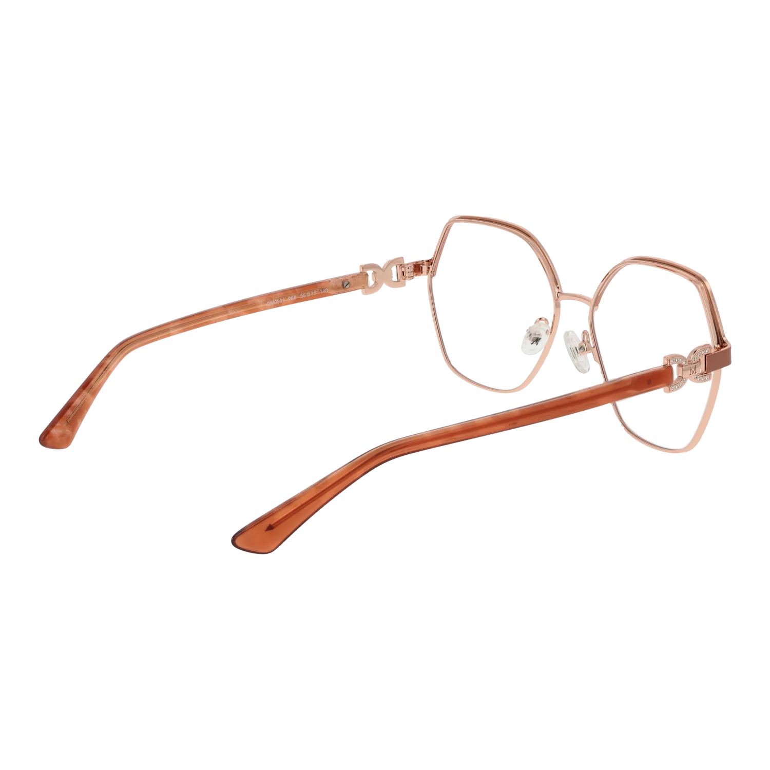 Marciano by Guess GM0391 55058 rear view showing hinges