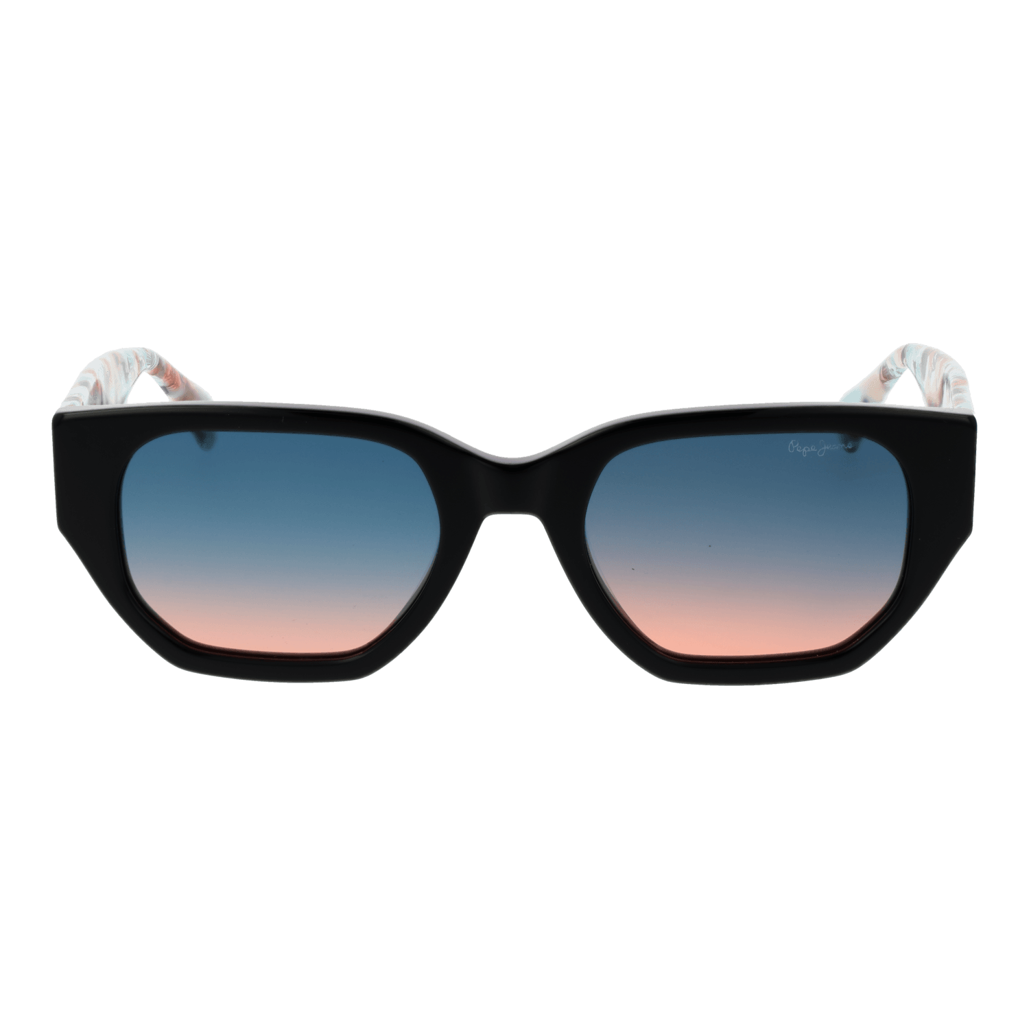 Pepe Jeans PJ7411 52090 front view with Turquoise lenses