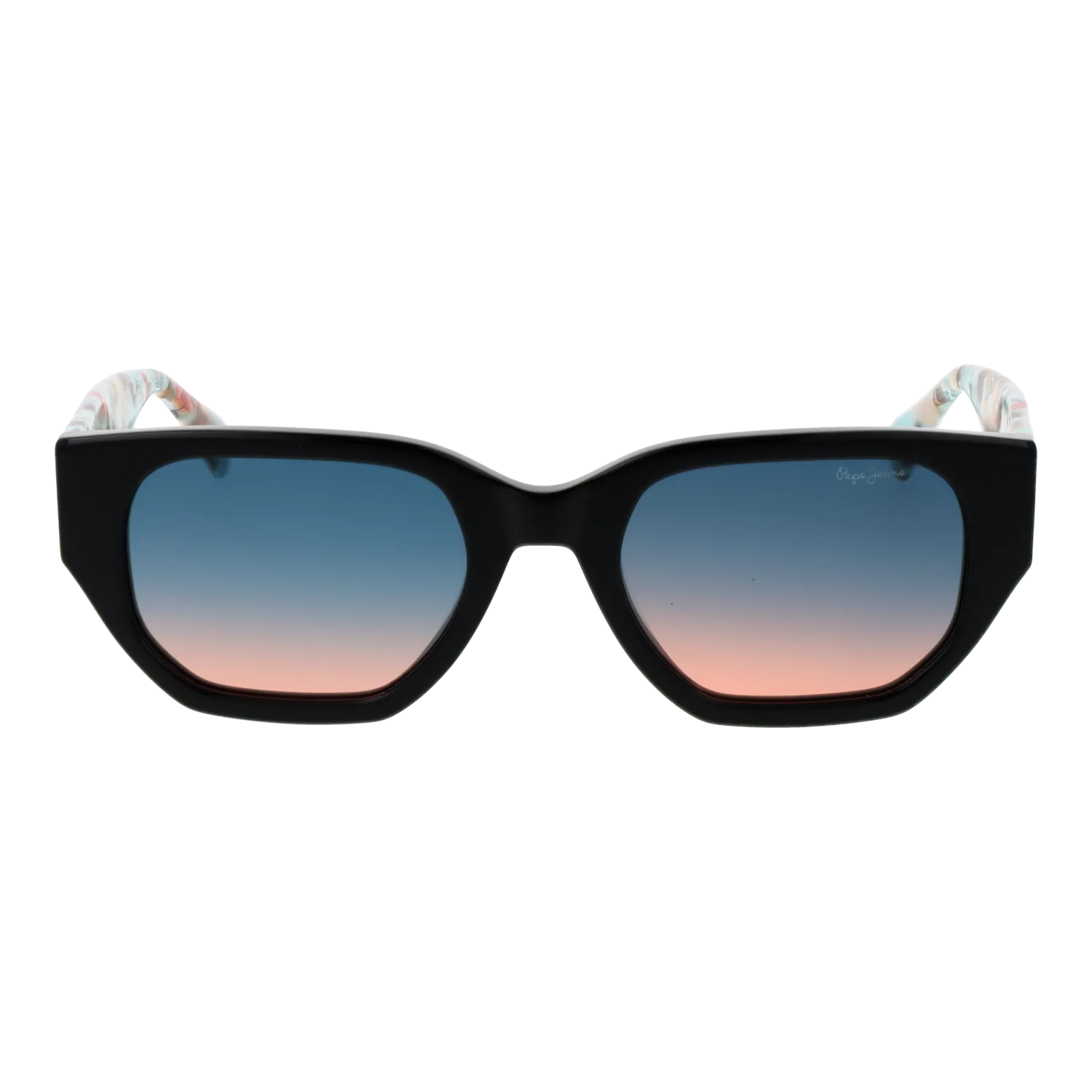 Pepe Jeans PJ7411 52090 front view with Turquoise lenses