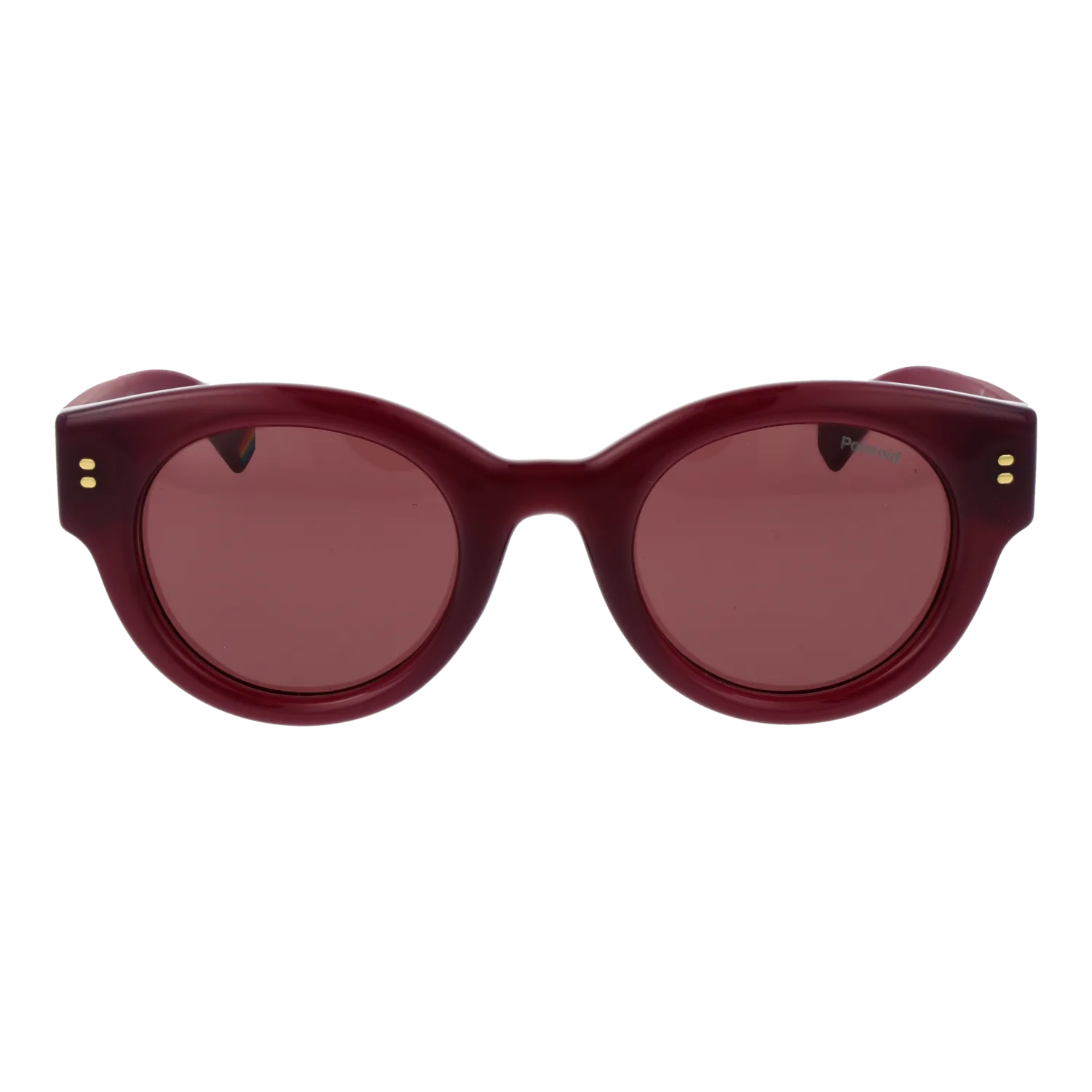 Polaroid PLD 6240/S/X 488CQKL front view with Pink lenses