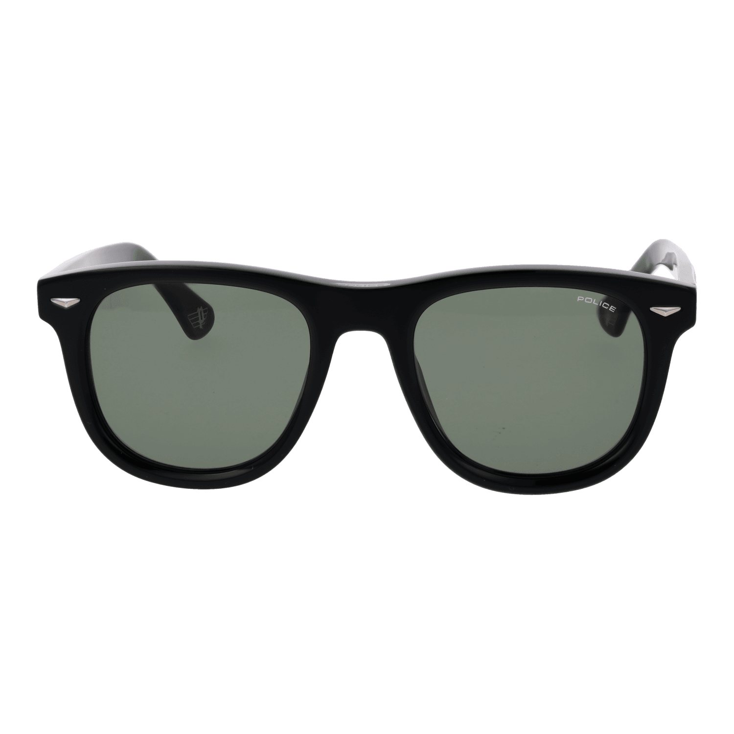 Police SPLL87V52700V front view with Green lenses