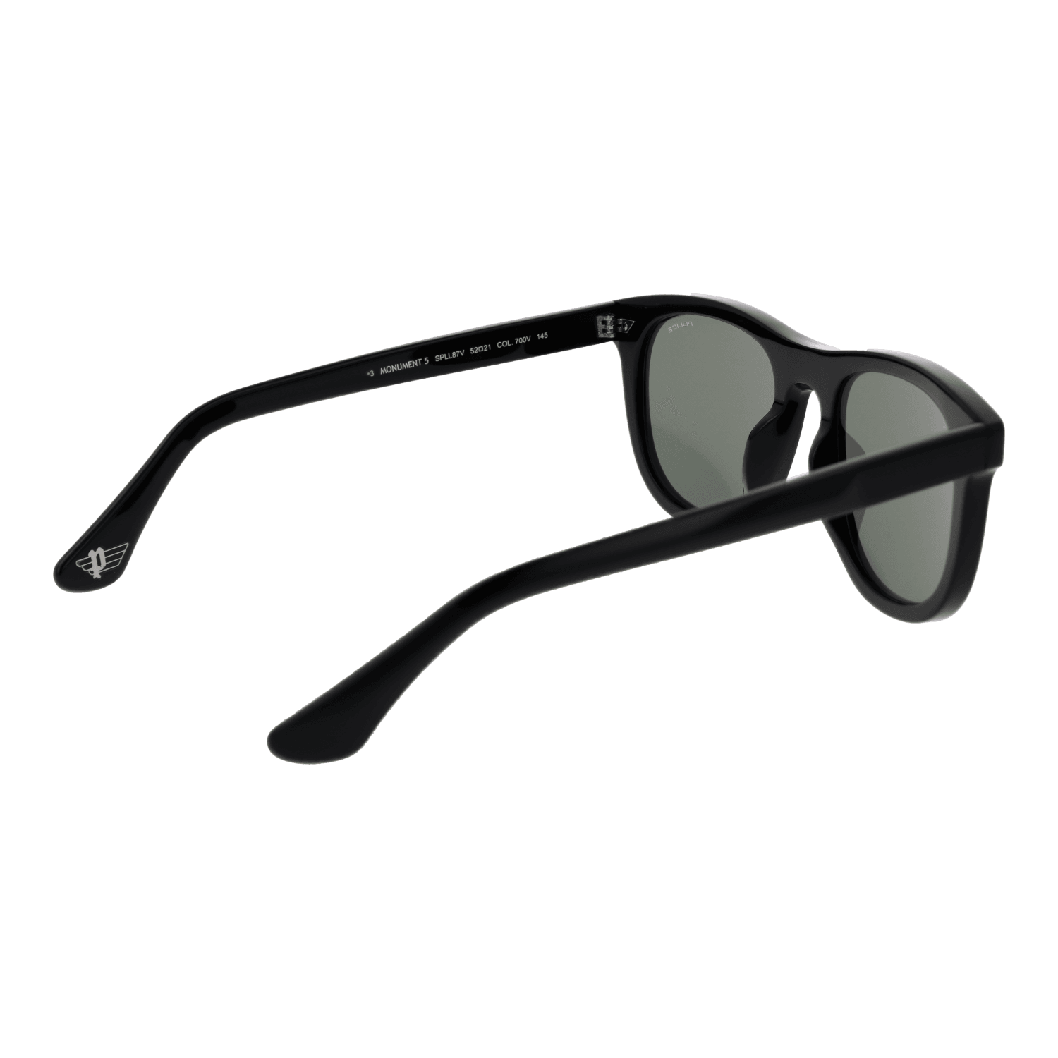 Police SPLL87V52700V rear view – Cellulose Acetate frame