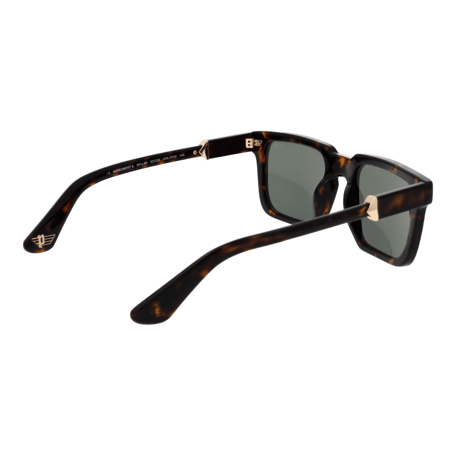 Police SPLL88 520722 rear view – Cellulose Acetate frame