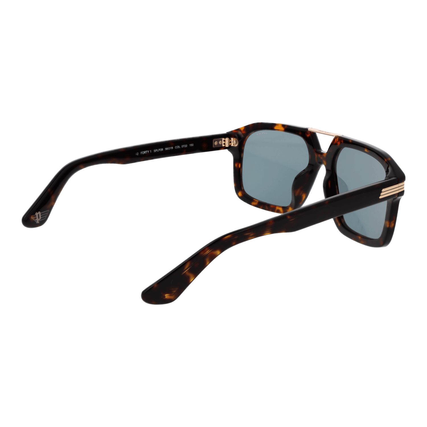 Police SPLP28M560722 rear view – Cellulose Acetate frame