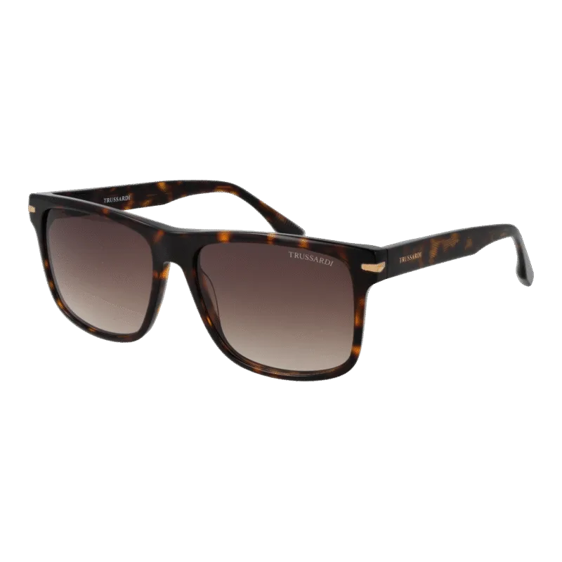 Trussardi TSM9006 57G21 sunglasses side view