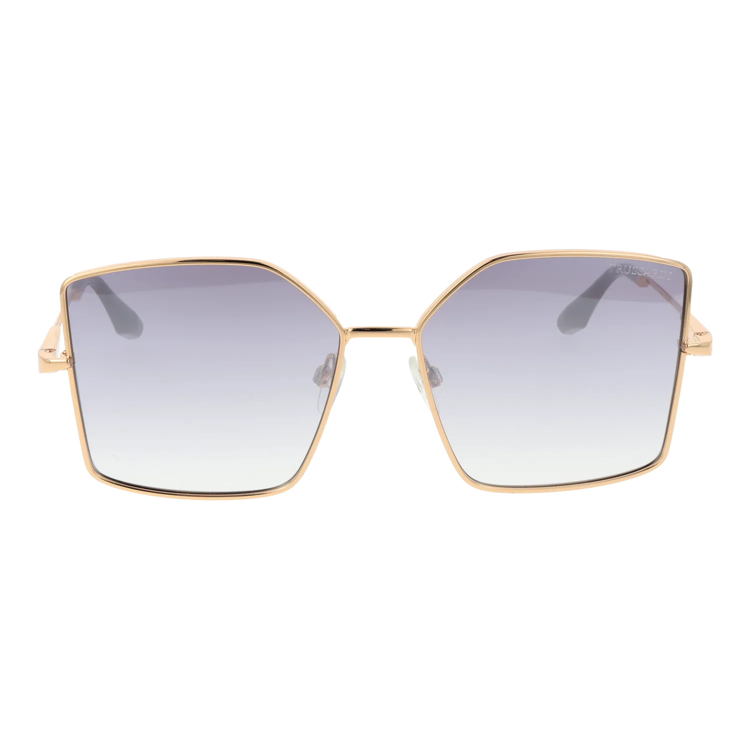 Trussardi TSW3013 5804A front view with Purple lenses