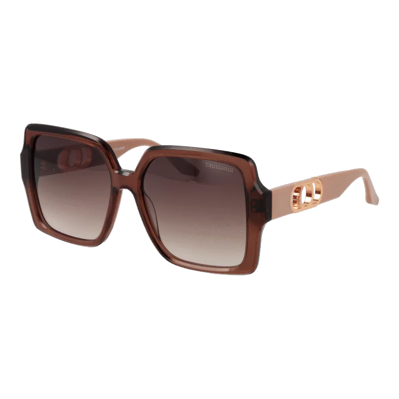 Trussardi TSW9014 56T03 sunglasses side view