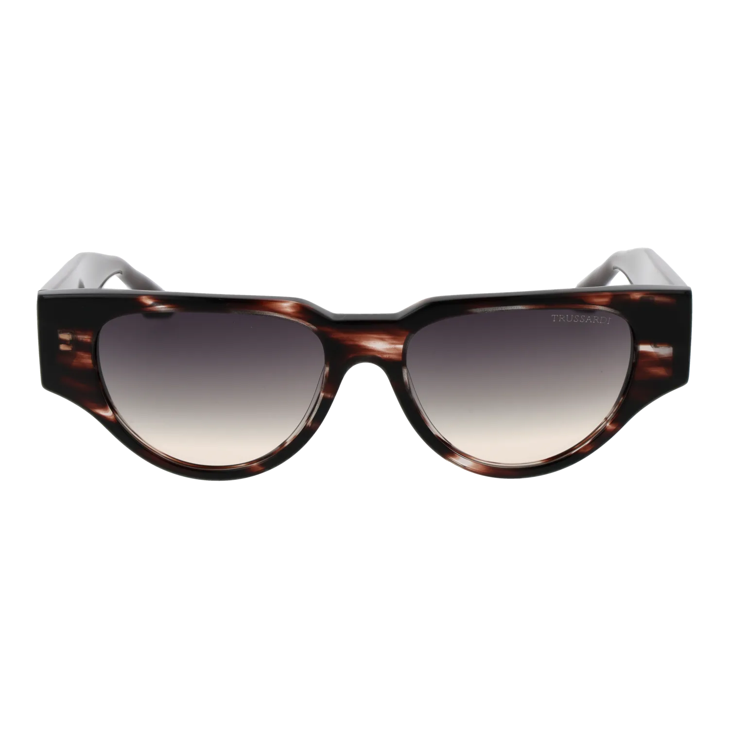 Trussardi TSW9035 54E01 front view with Grey lenses