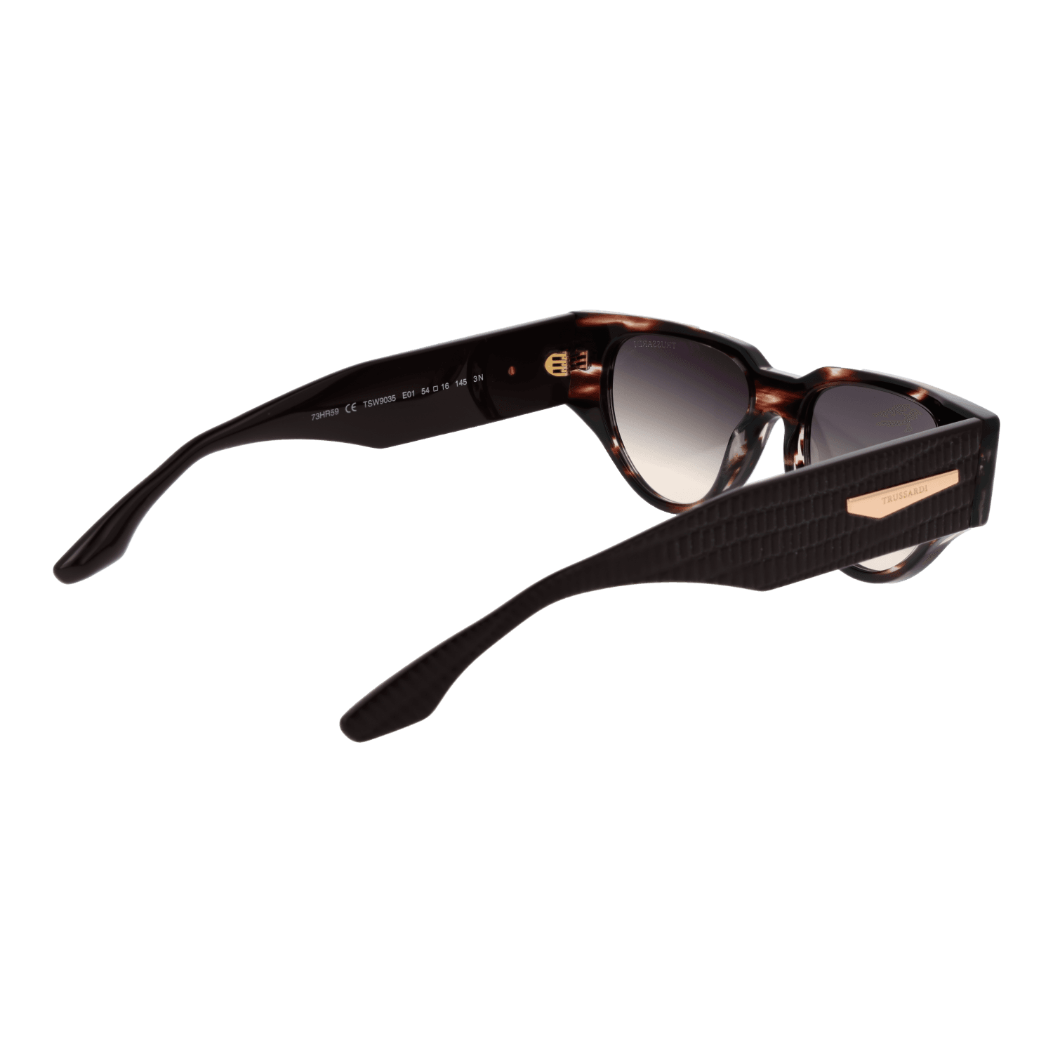 Trussardi TSW9035 54E01 rear view – Acetate frame