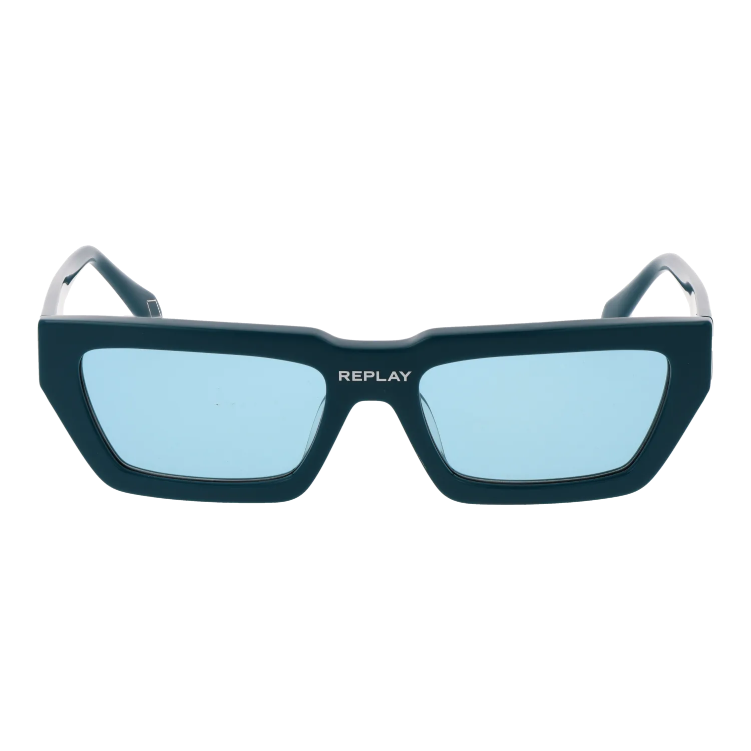 Replay RY636 54S03 front view with Green lenses