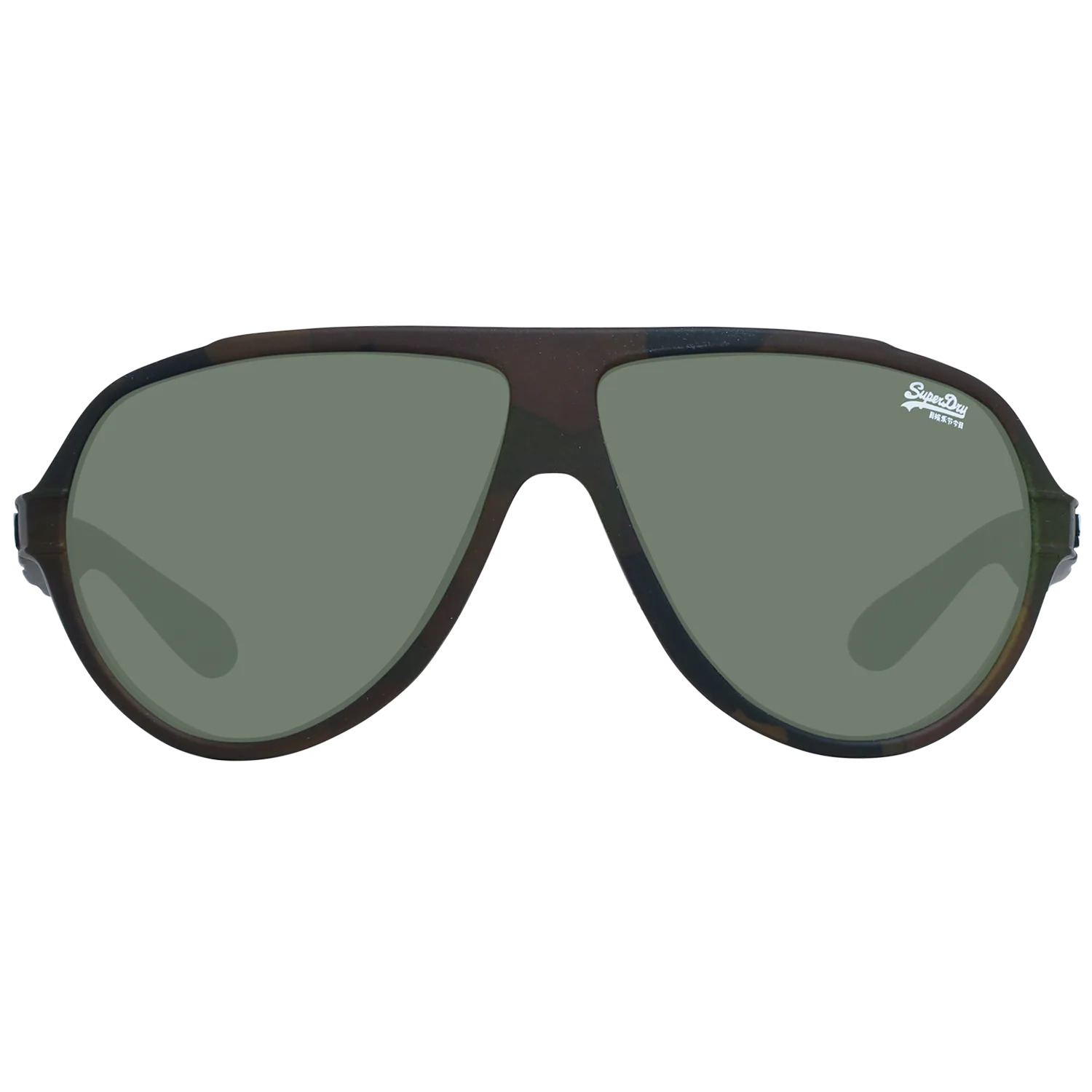 Superdry SDS Downtown 58170 front view with Green lenses