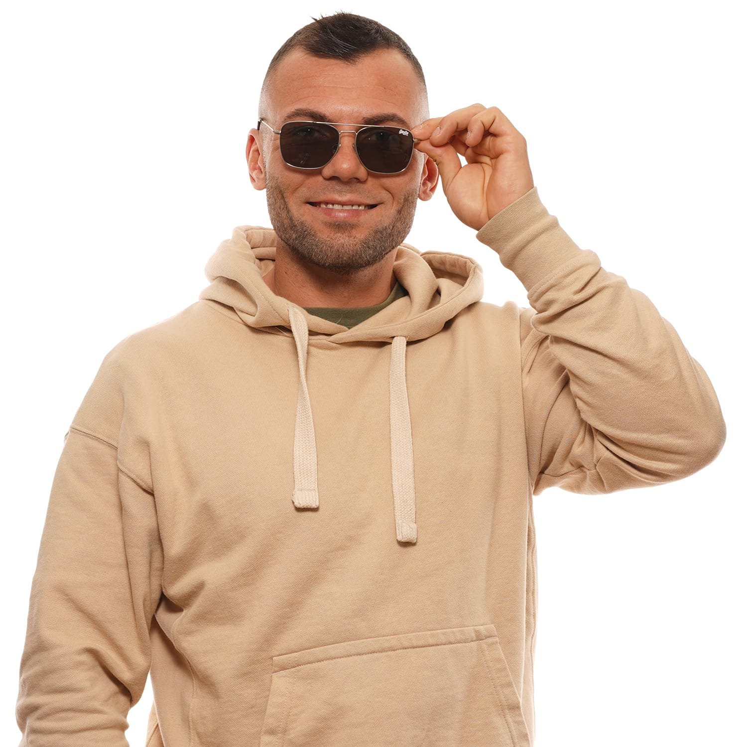 Superdry Rectangle Unisex Sunglasses – Model SDS Trident 55002 - Image 5
