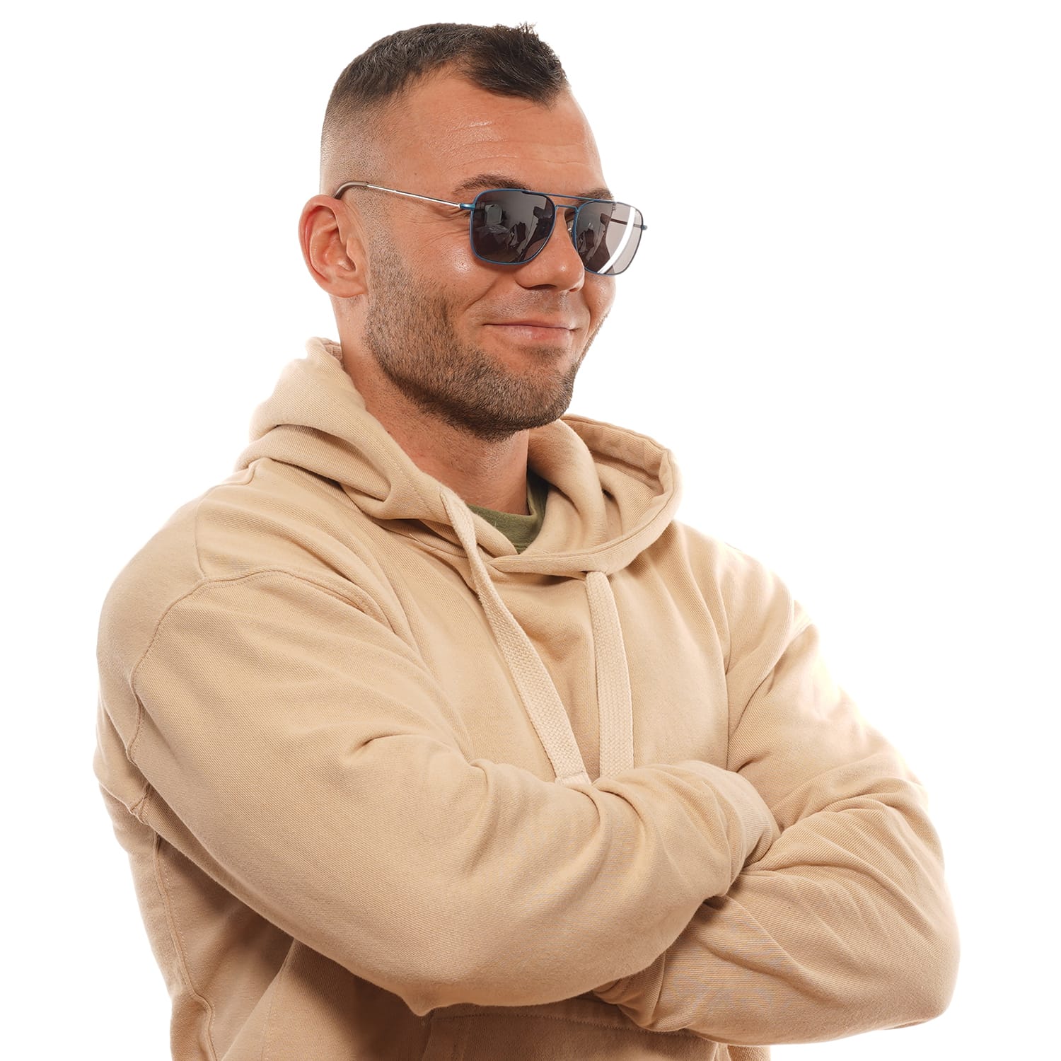 Superdry Rectangle Unisex Sunglasses – Model SDS Trident 55212 - Image 5