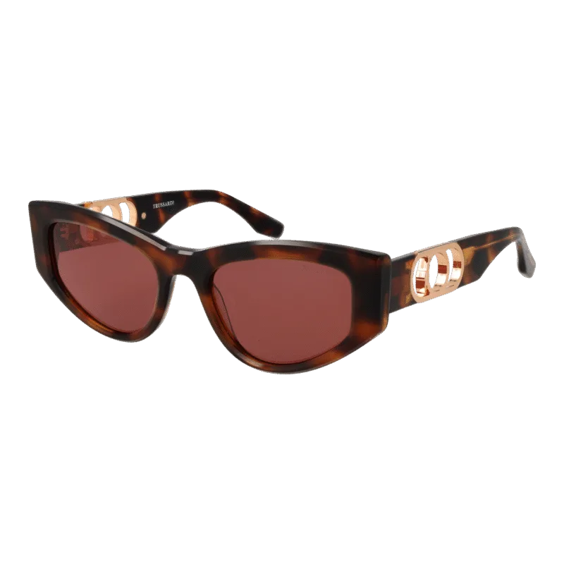 Trussardi TSW9013 54G21 sunglasses side view