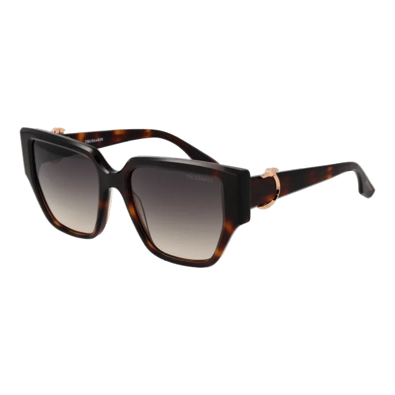 Trussardi TSW9023 55G21 sunglasses side view