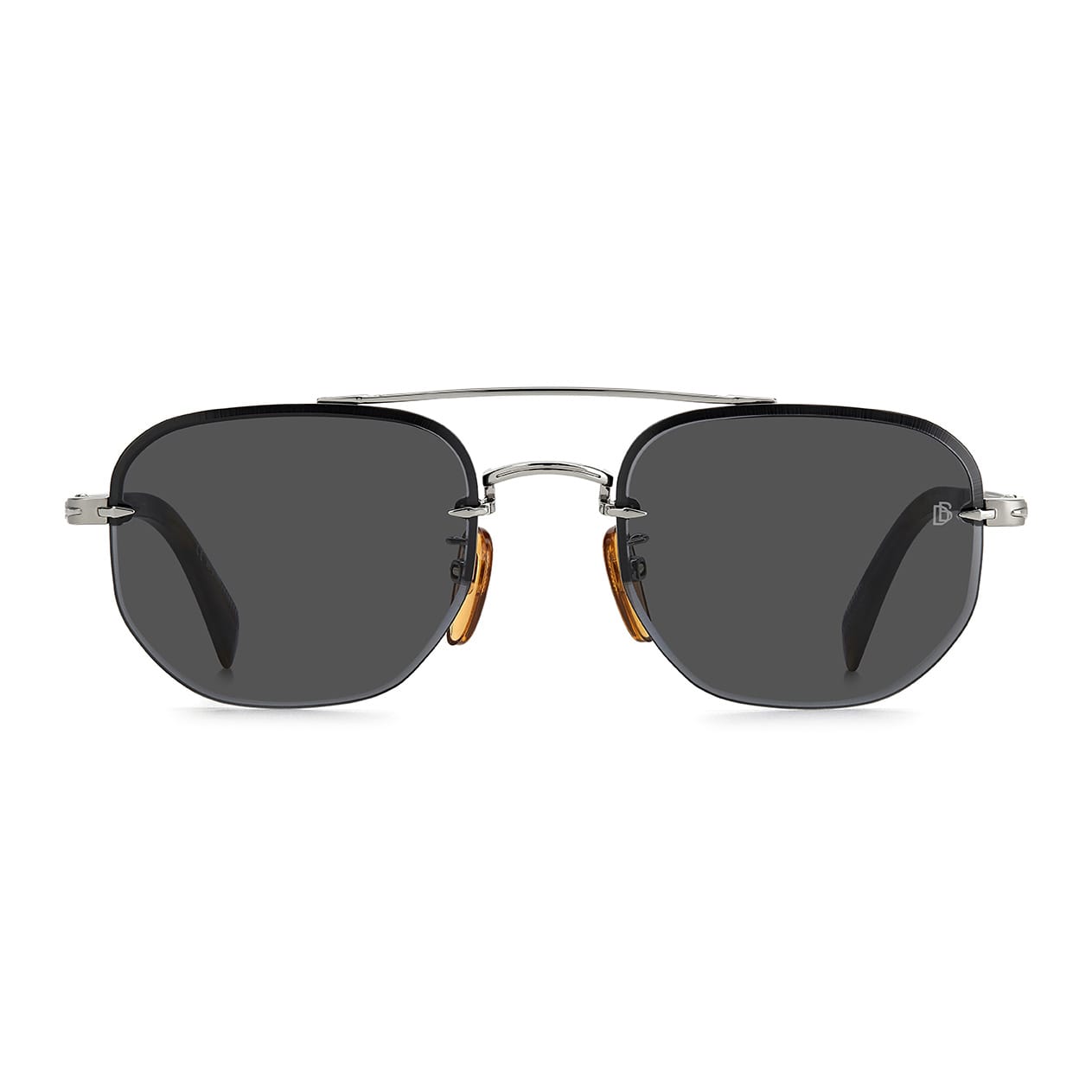 David Beckham DB 1078/S 5285KIR front view with Grey lenses