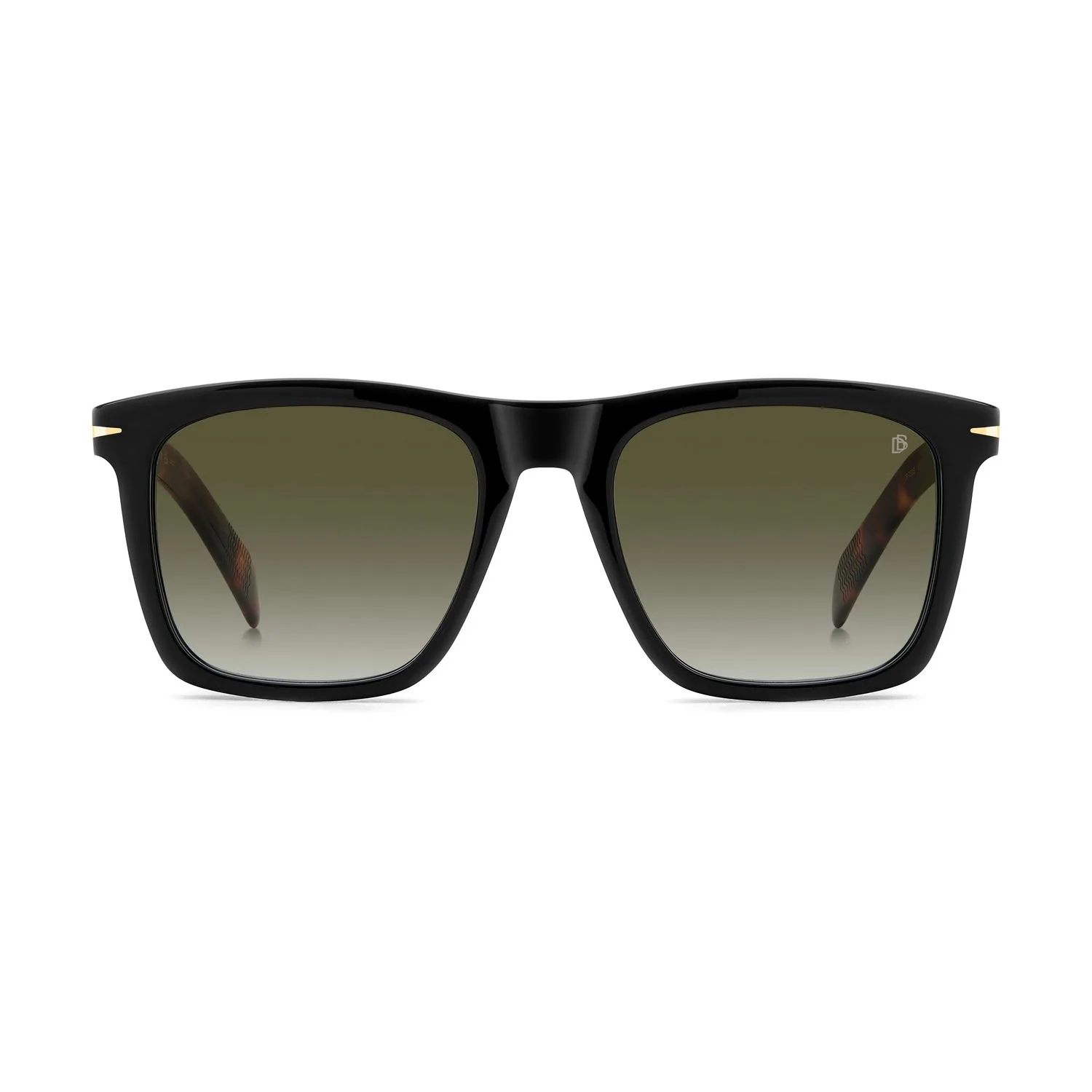 David Beckham DB 7000/S 51XWY9K front view with  lenses