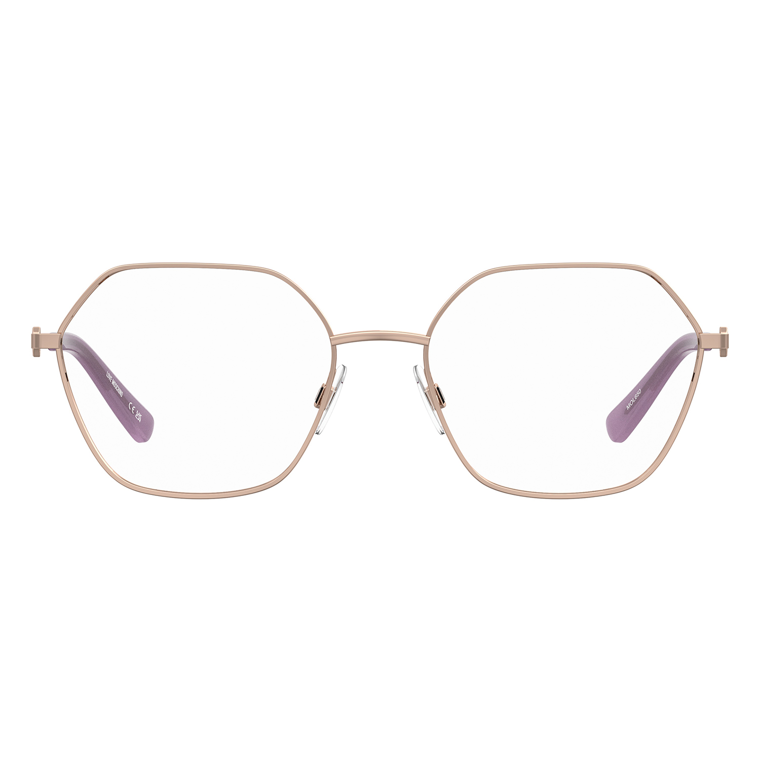 Moschino Love MOL650 55DDB18 front view – frame