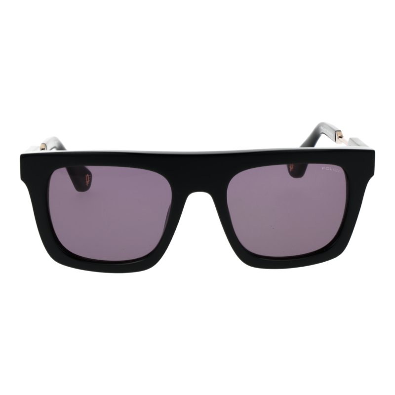 Police SPLF71M 53700Y front view with Grey lenses