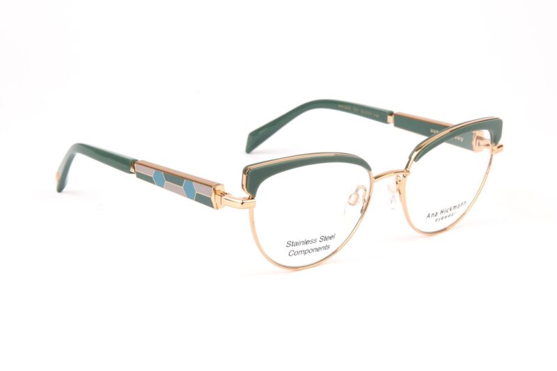 Ana Hickmann AH1523 53T01 optical frames side view