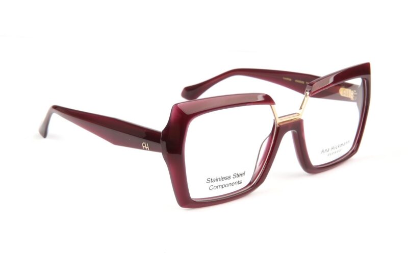 Ana Hickmann AH6593 55T02 optical frames side view