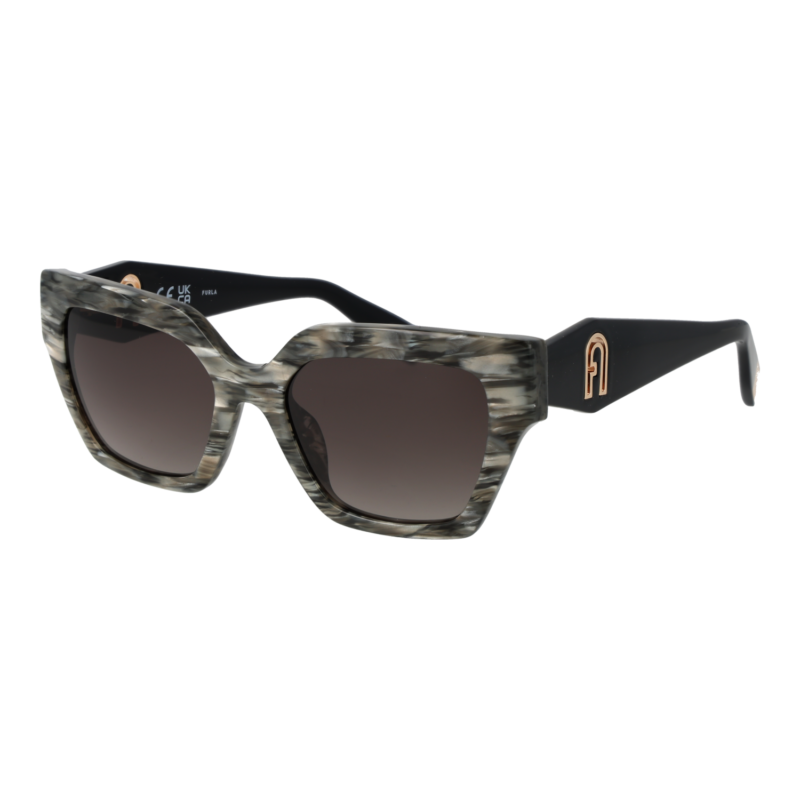 Furla SFU811 5406BZ sunglasses side view